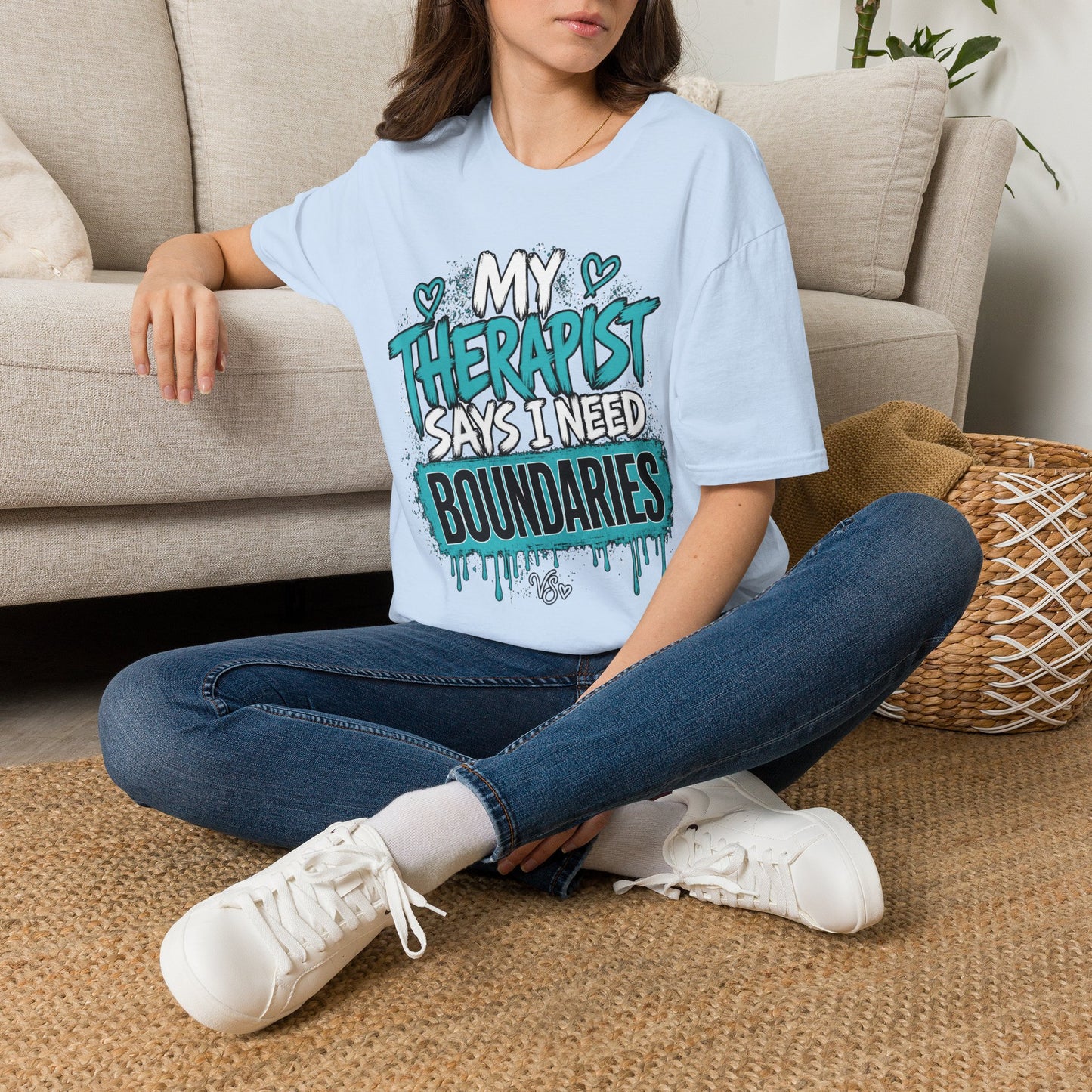 Therapist Says I Need Boundaries T-Shirt