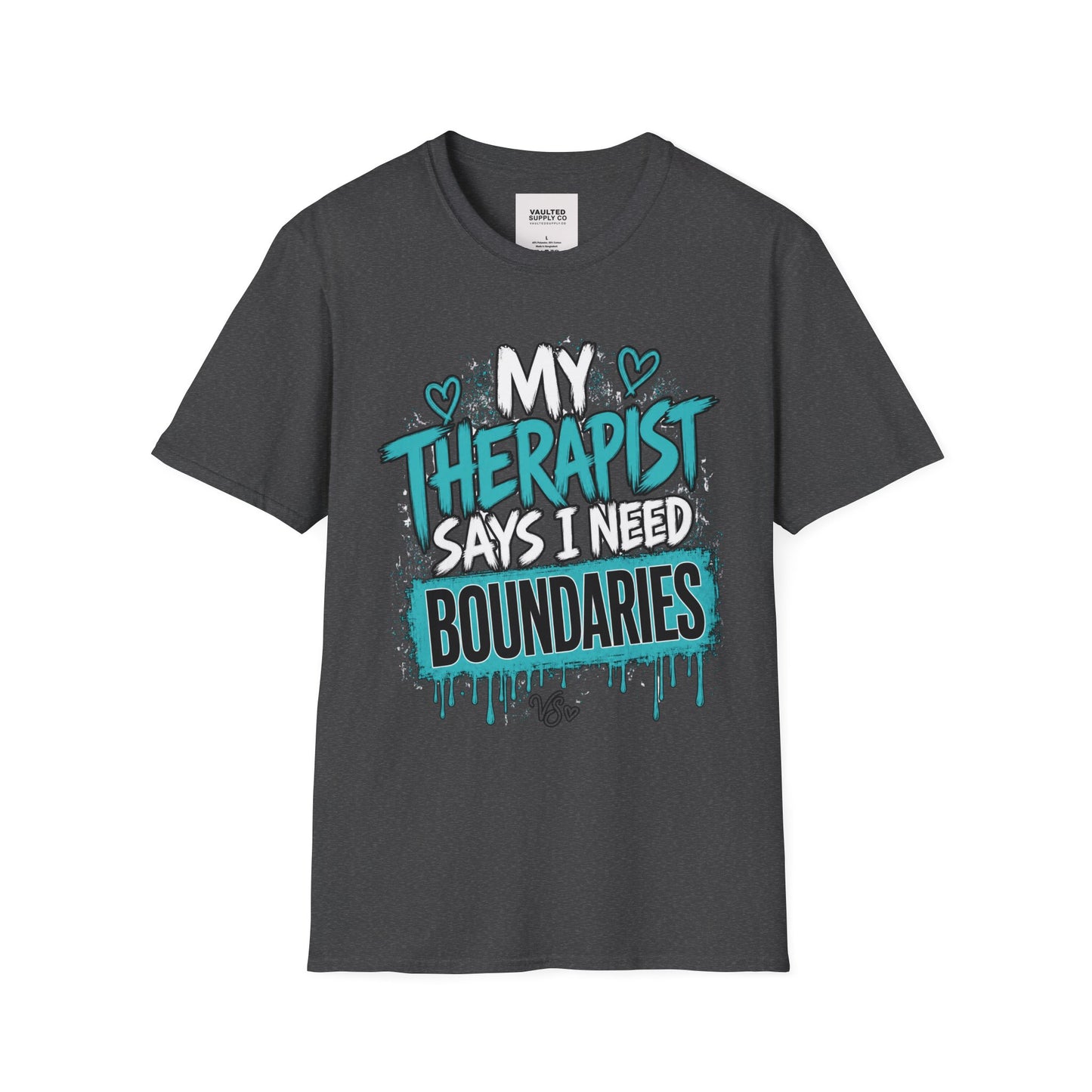Therapist Says I Need Boundaries T-Shirt