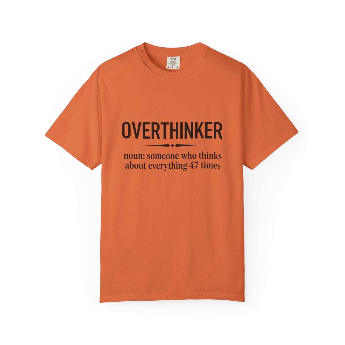 OverThinker T-Shirt — Soft Vintage Tee