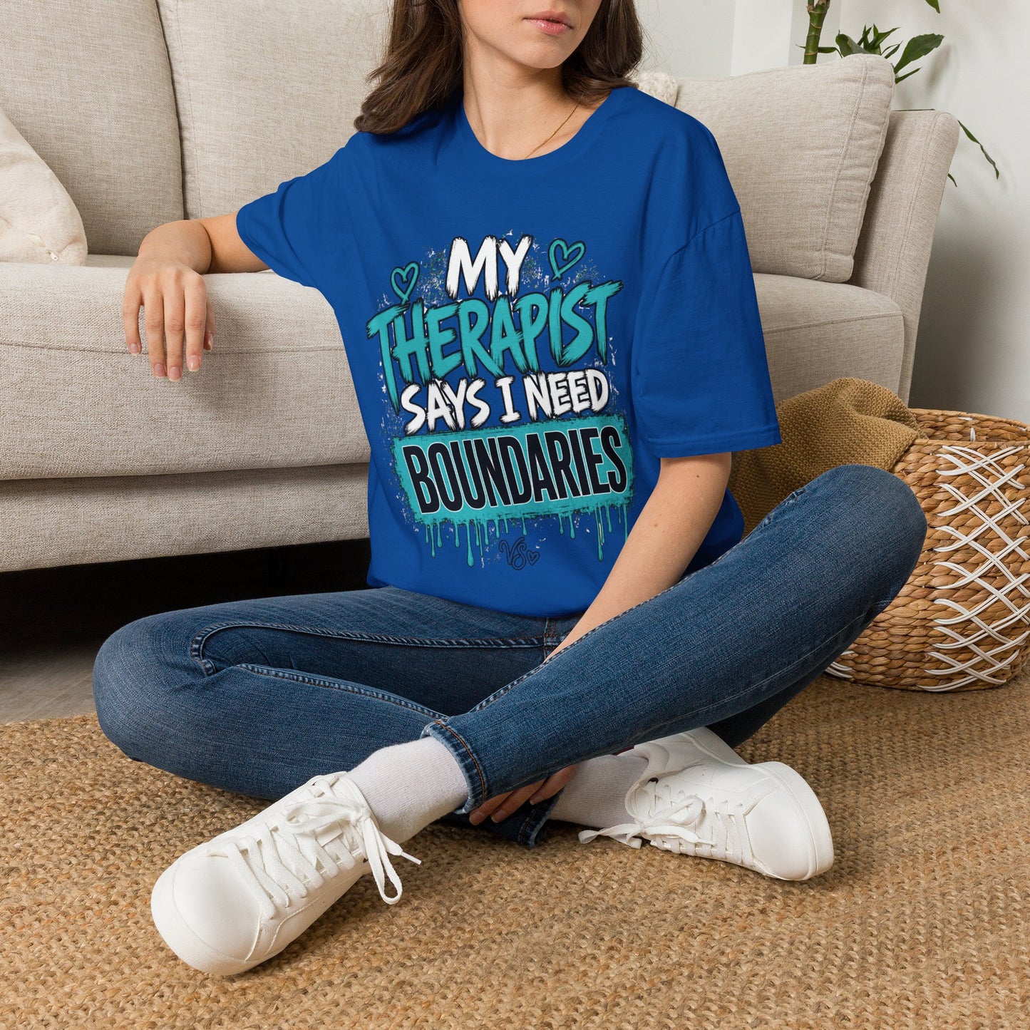 Therapist Says I Need Boundaries T-Shirt