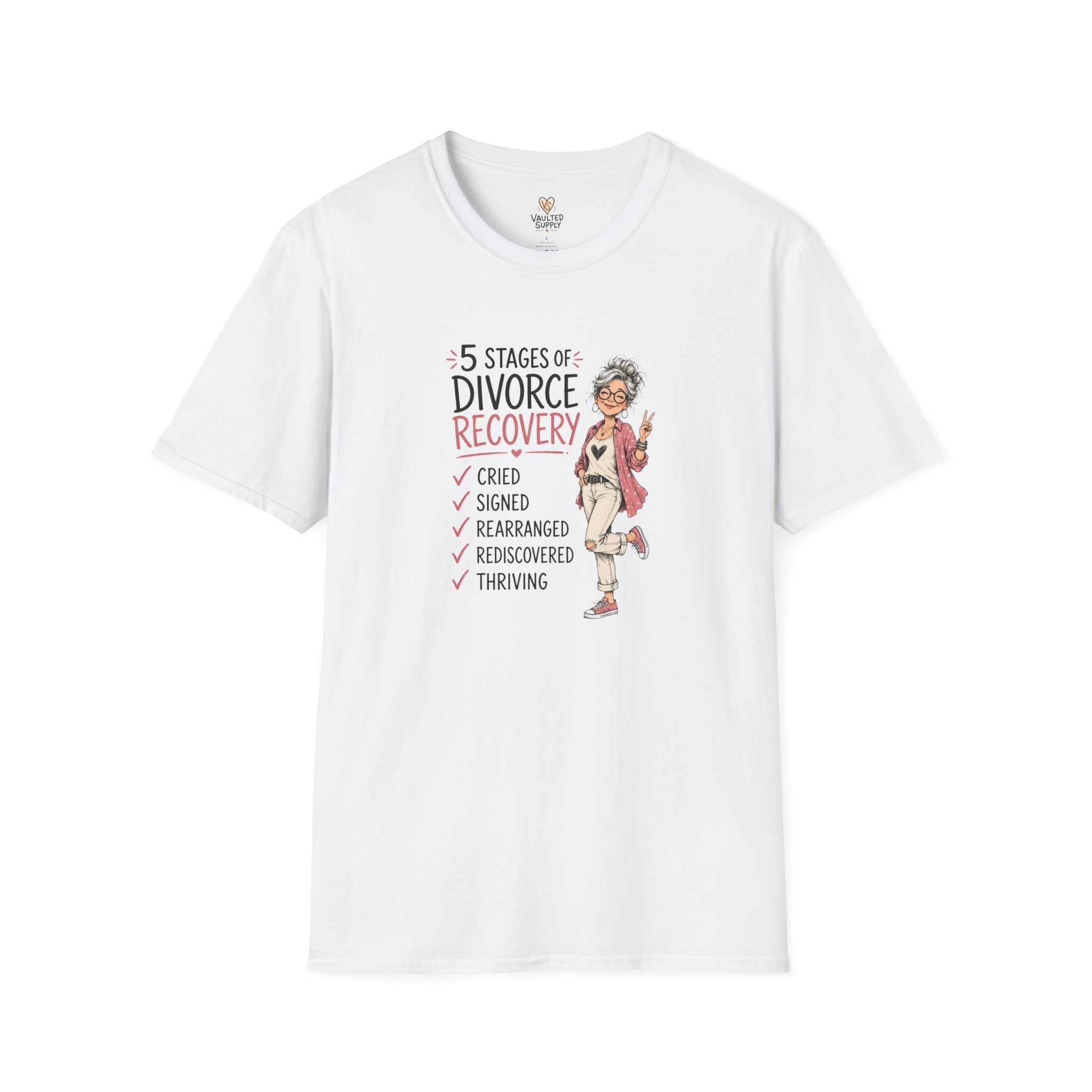 5 Stages of Divorce T-Shirt