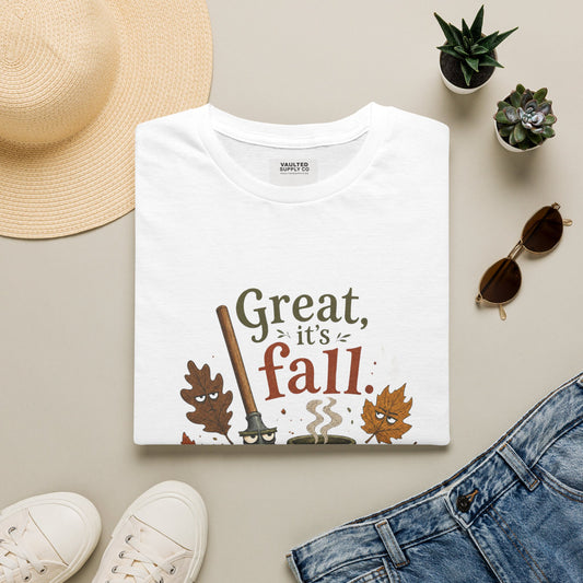 Great it's Fall More Chores Less Sweet Softstyle T-Shirt