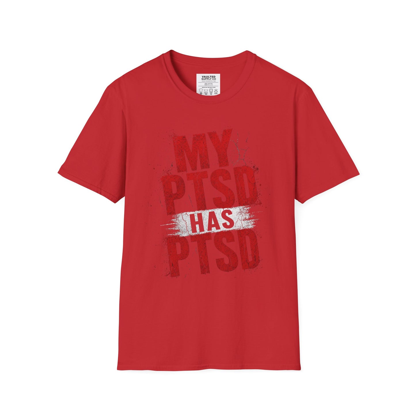 PTSD Awareness T-Shirt — "My PTSD" Graphic Support Tee