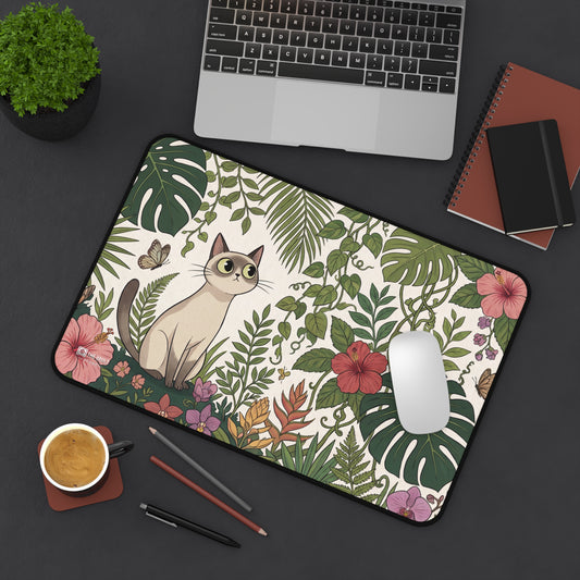 Oh to be a Kitty Desk Mat