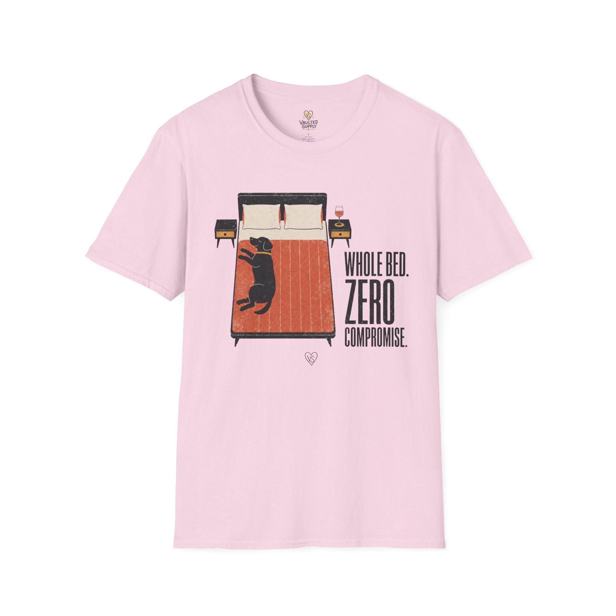 Whole Bed. Zero Compromise T-Shirt
