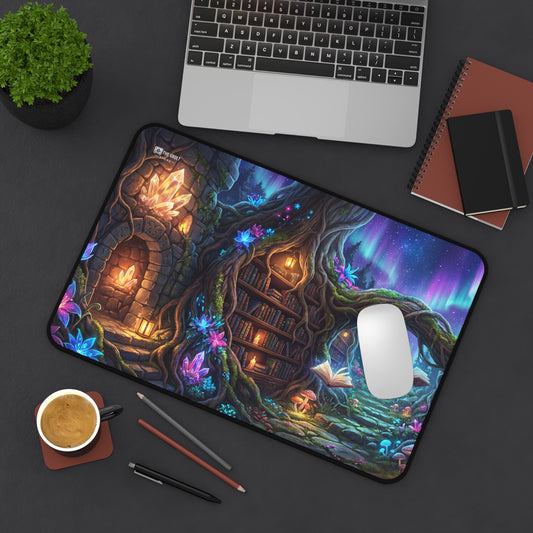 Enchanted Tree Library Desk Mat