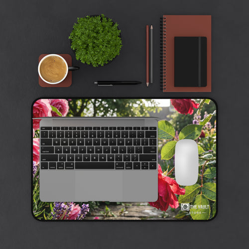 A Rose is a Rose Desk Mat