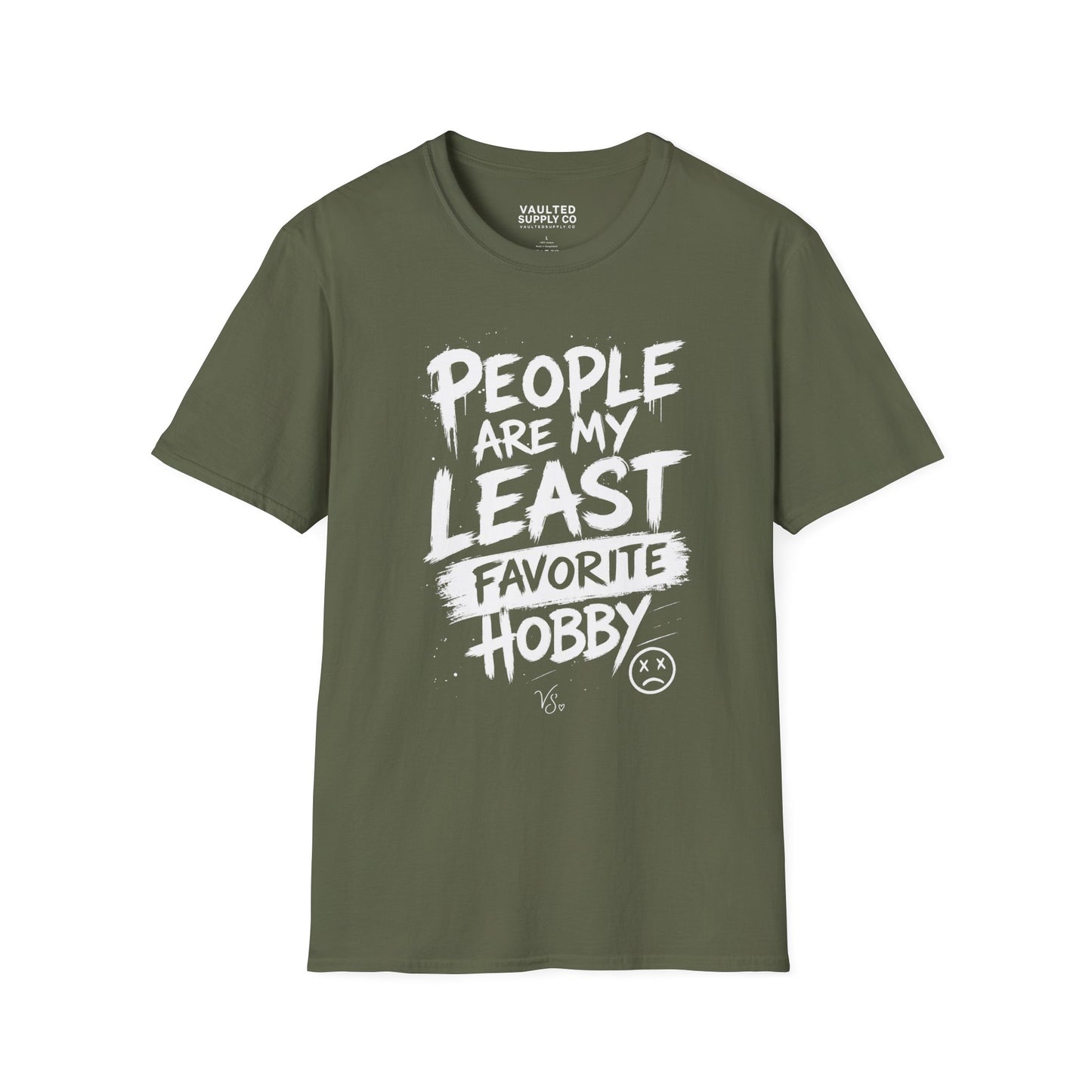 People Are My Least Favorite Hobby T-Shirt — Funny Anti-Social Graphic Tee