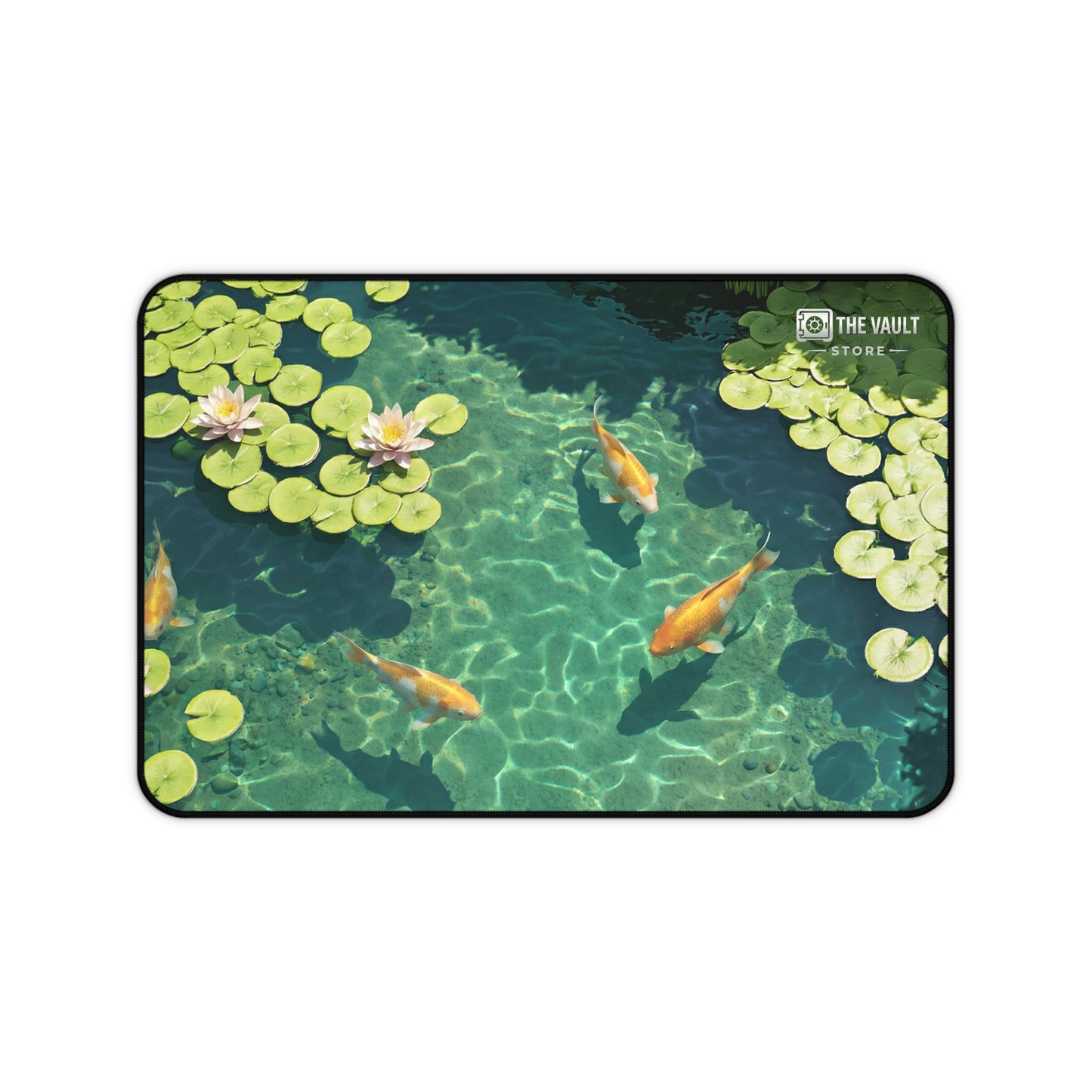 Goldfish Garden Pond Desk Mat