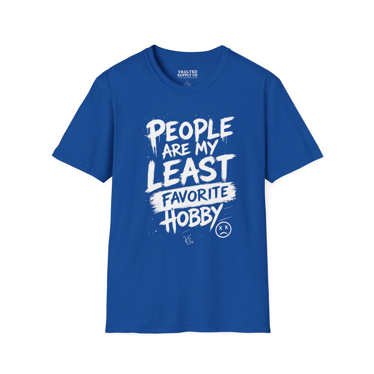 People Are My Least Favorite Hobby T-Shirt — Funny Anti-Social Graphic Tee