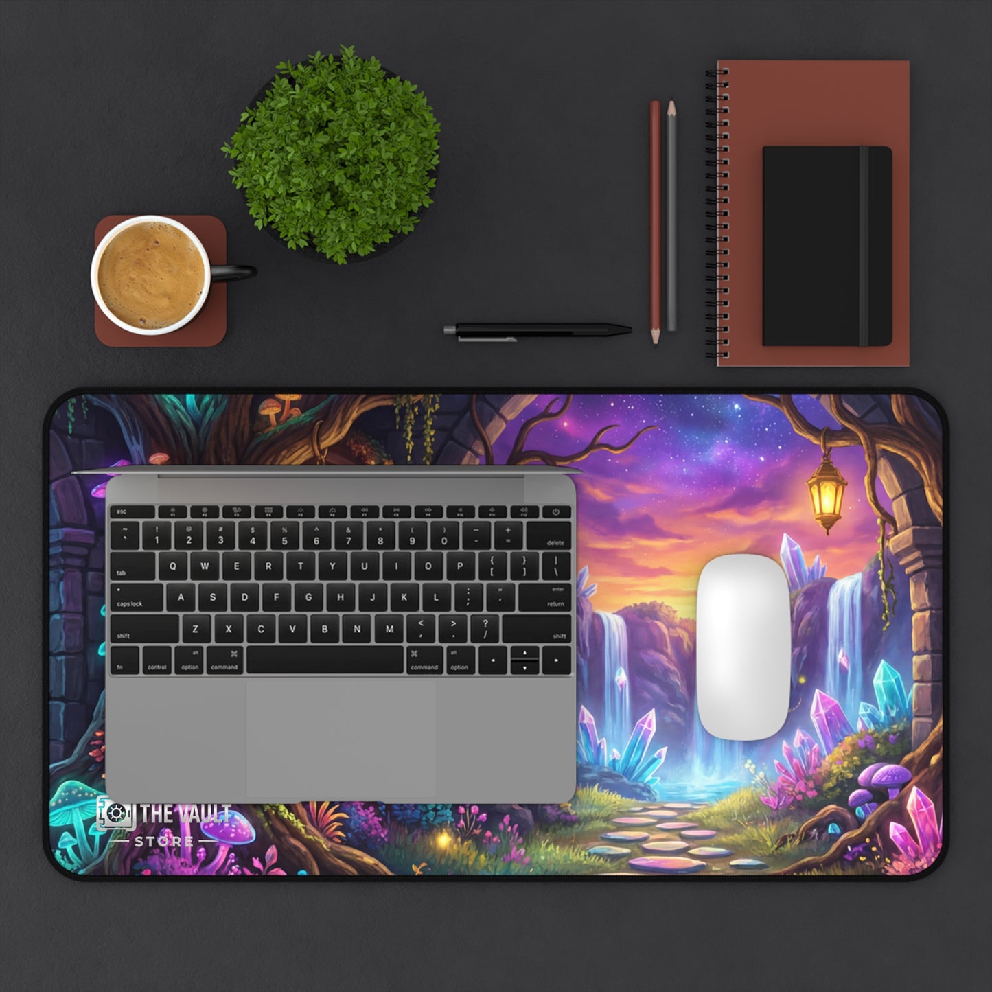 Mystic Woodland Sanctuary Desk Mat