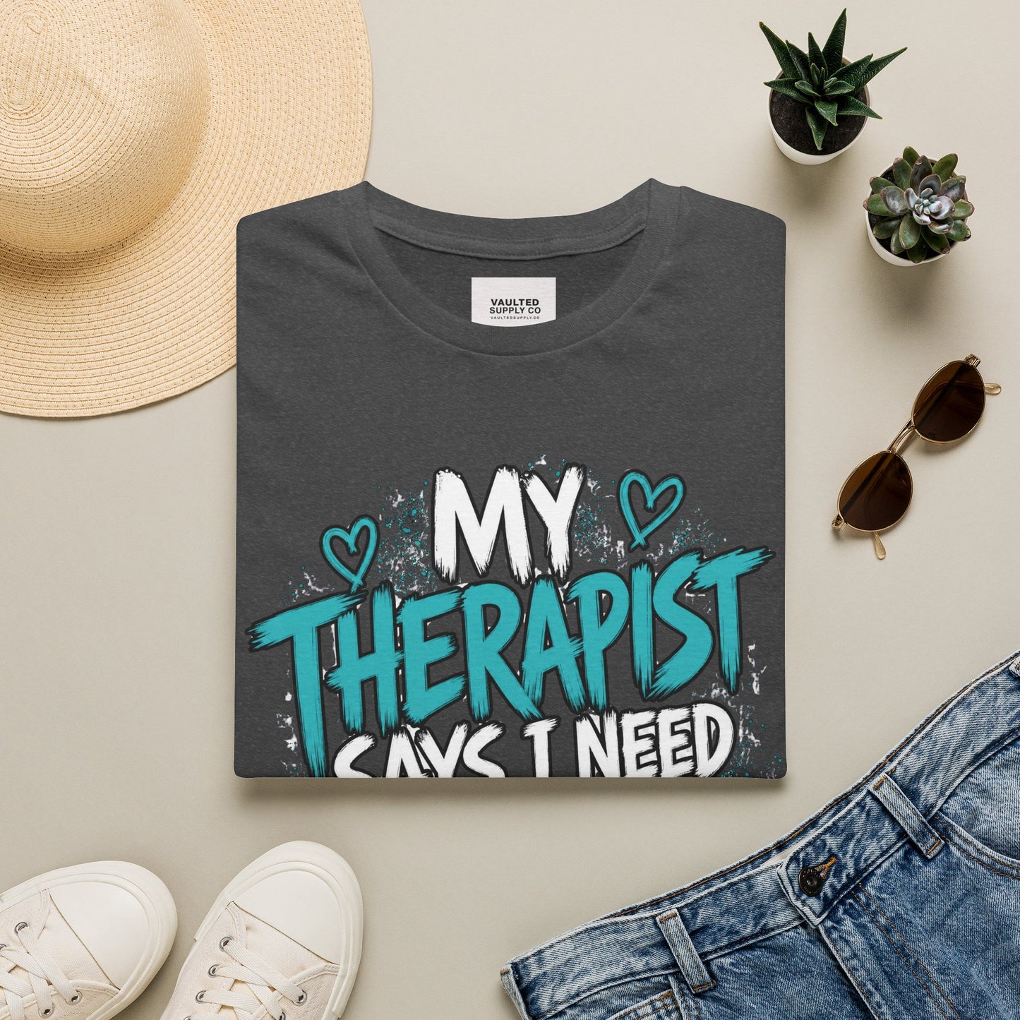 Therapist Says I Need Boundaries T-Shirt