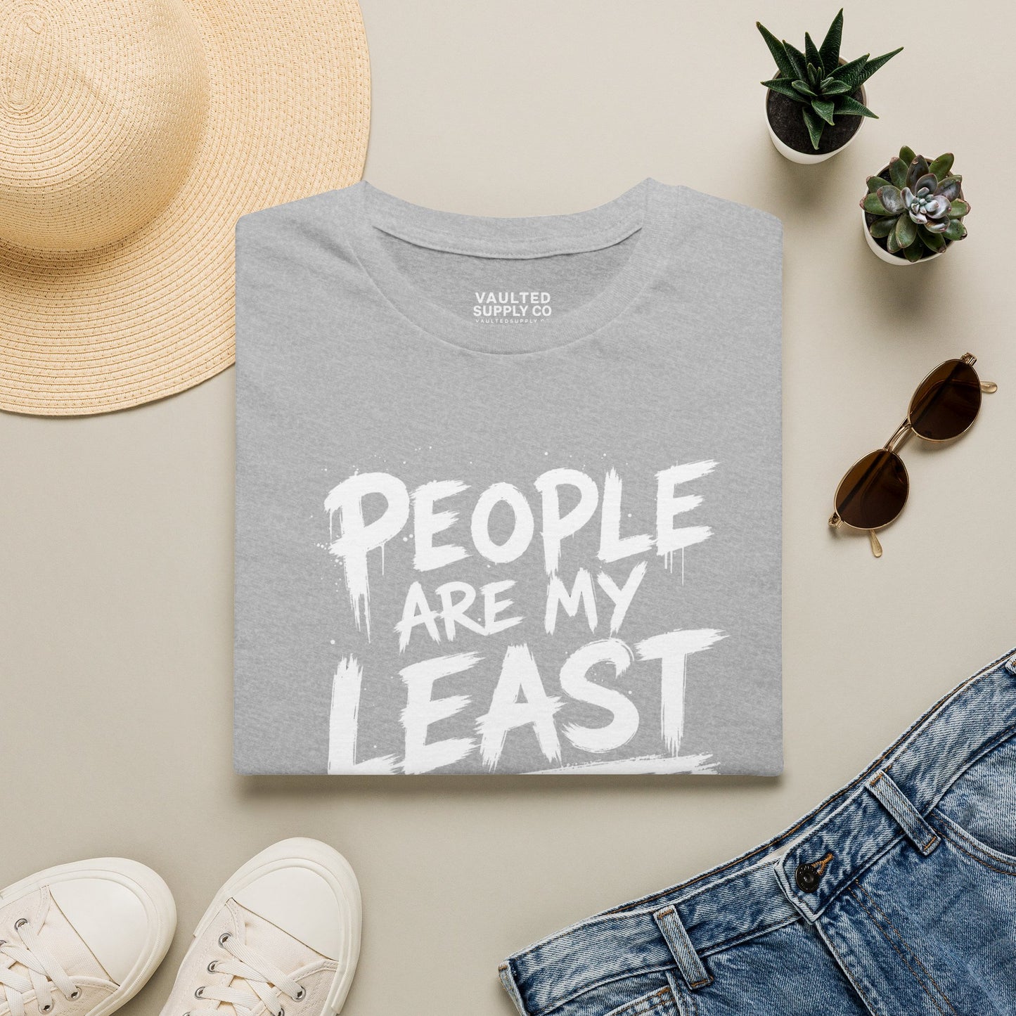People Are My Least Favorite Hobby T-Shirt — Funny Anti-Social Graphic Tee