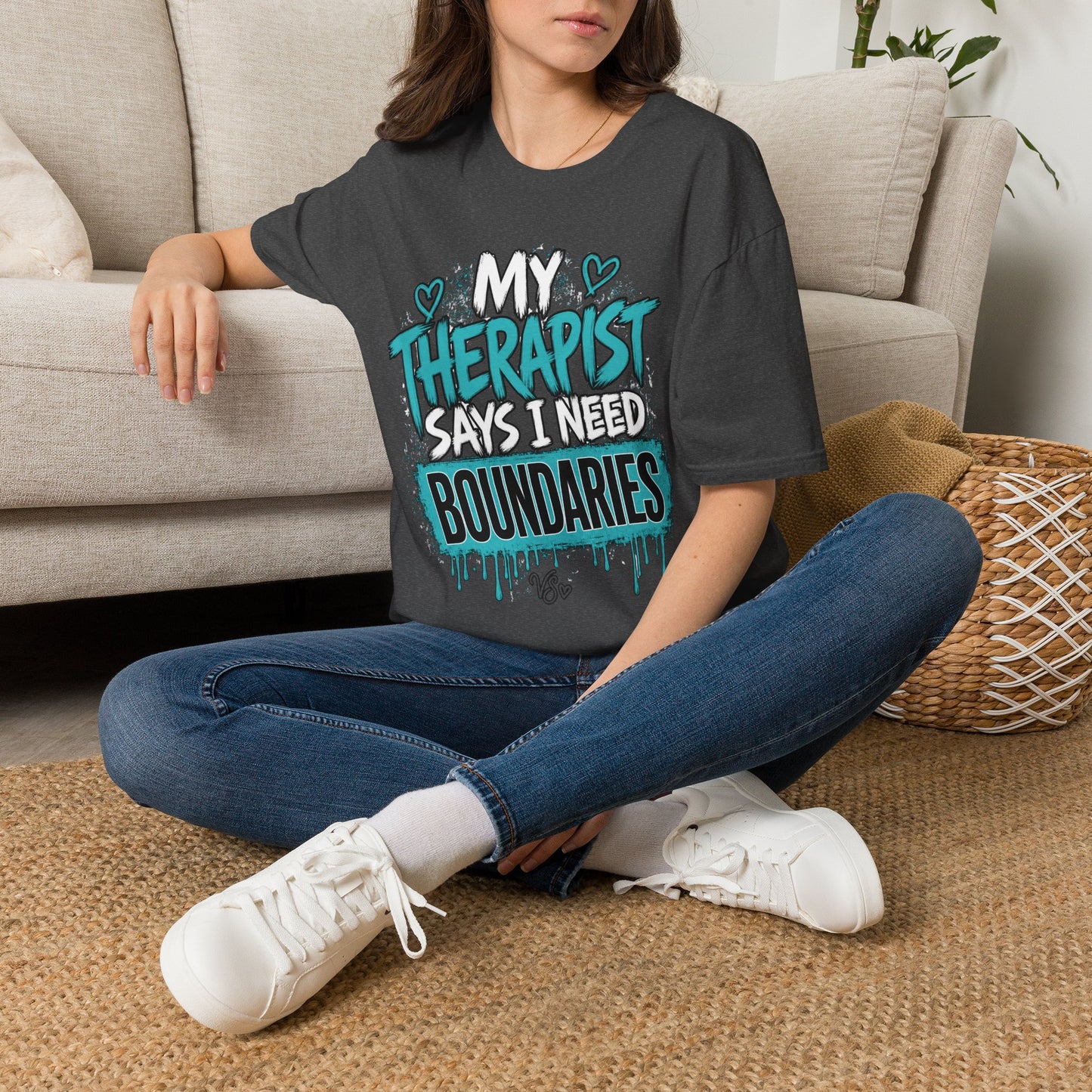 Therapist Says I Need Boundaries T-Shirt