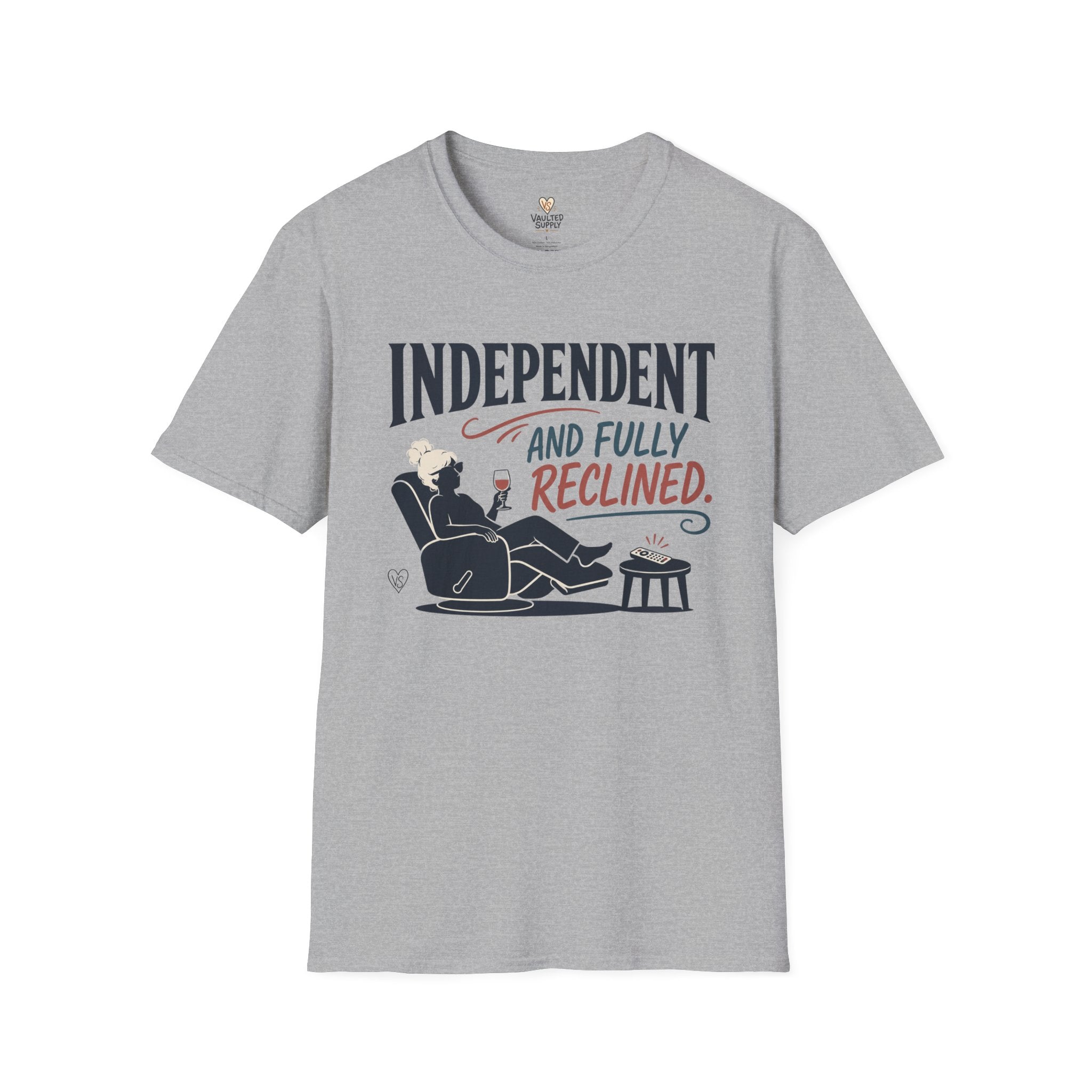 Independent and Fully Reclined T-Shirt