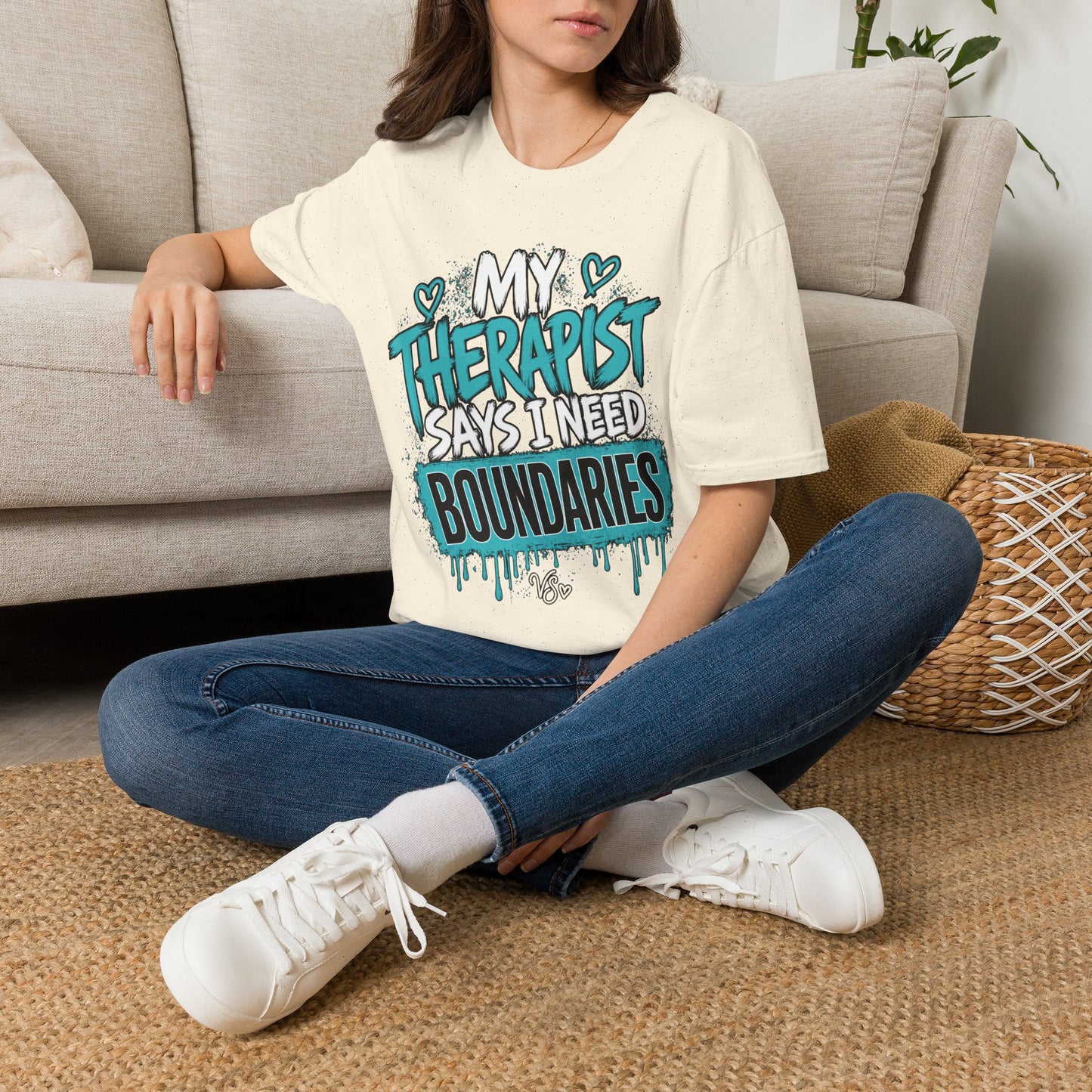 Therapist Says I Need Boundaries T-Shirt