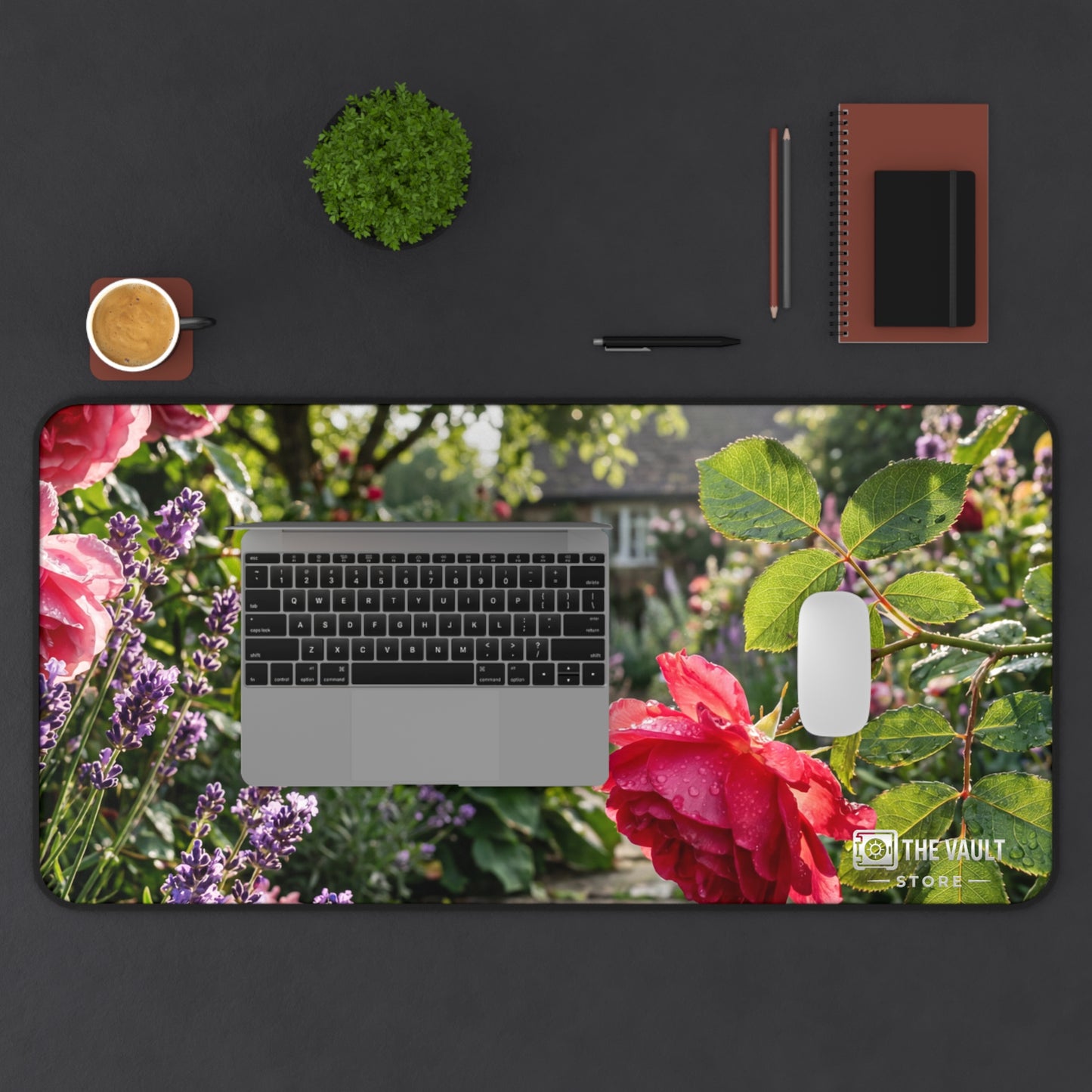 A Rose is a Rose Desk Mat