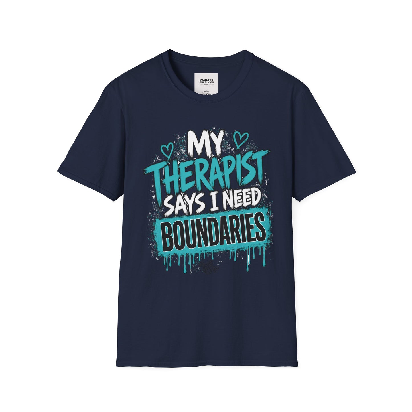 Therapist Says I Need Boundaries T-Shirt