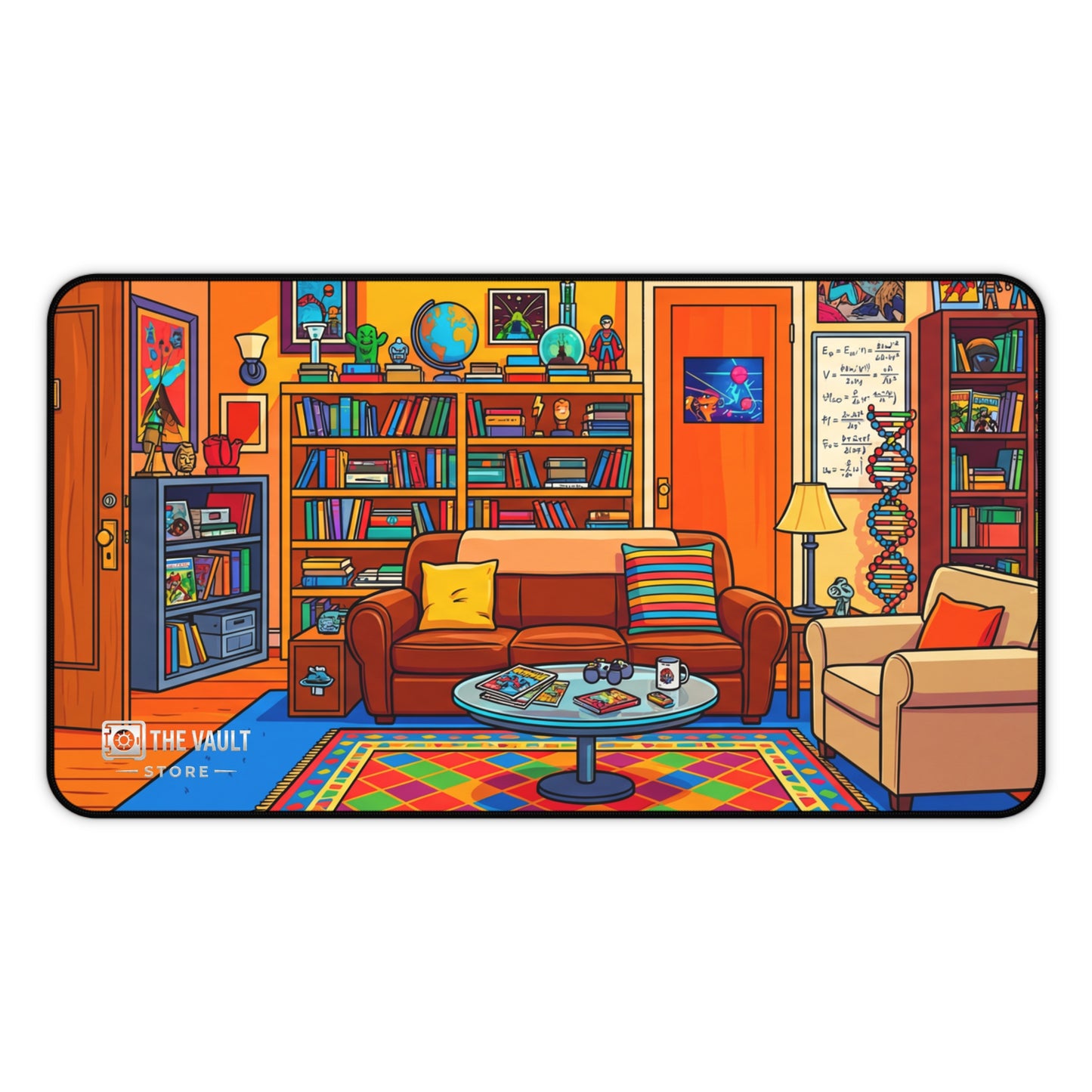 One Big Bang Theory Apartment Desk Mat