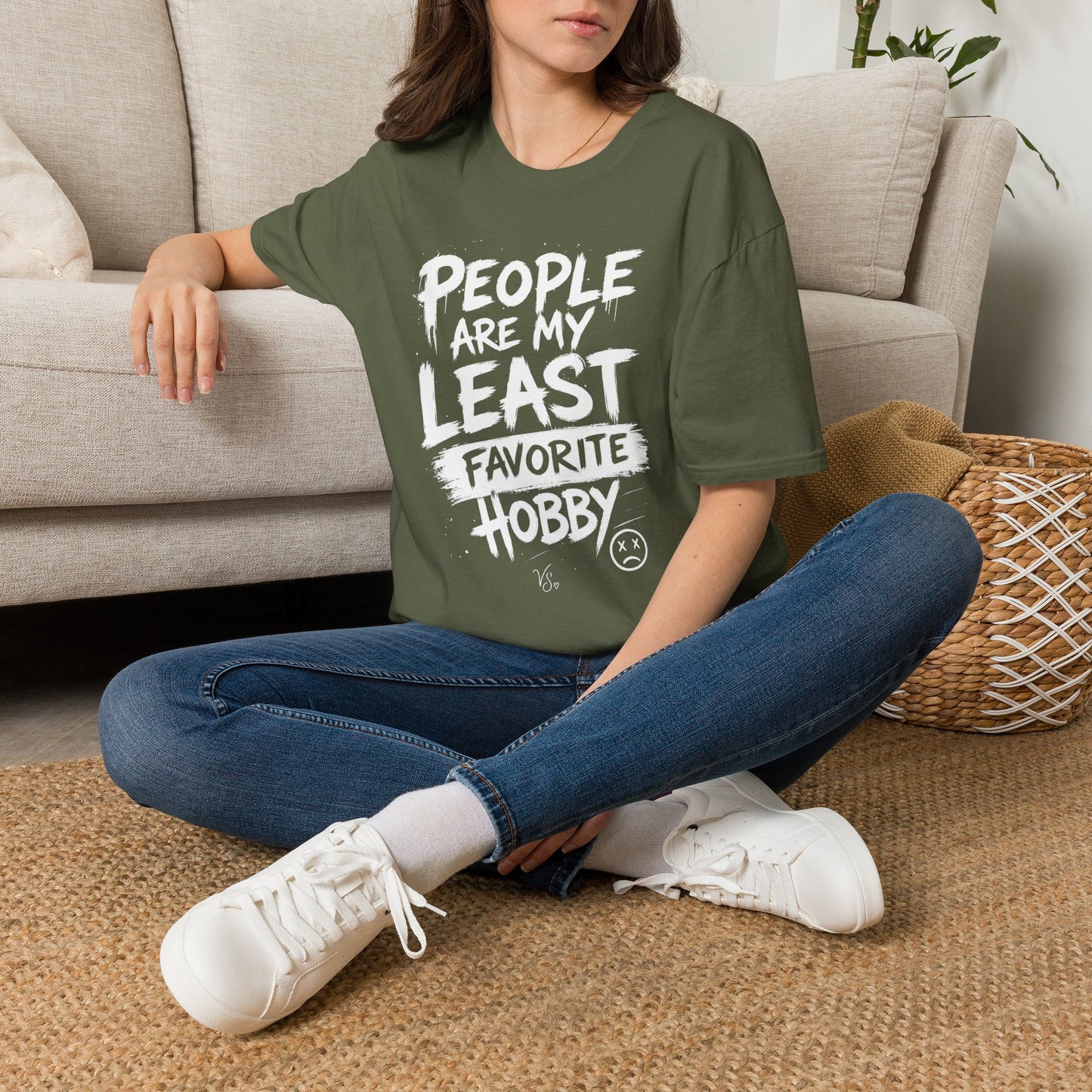 People Are My Least Favorite Hobby T-Shirt — Funny Anti-Social Graphic Tee
