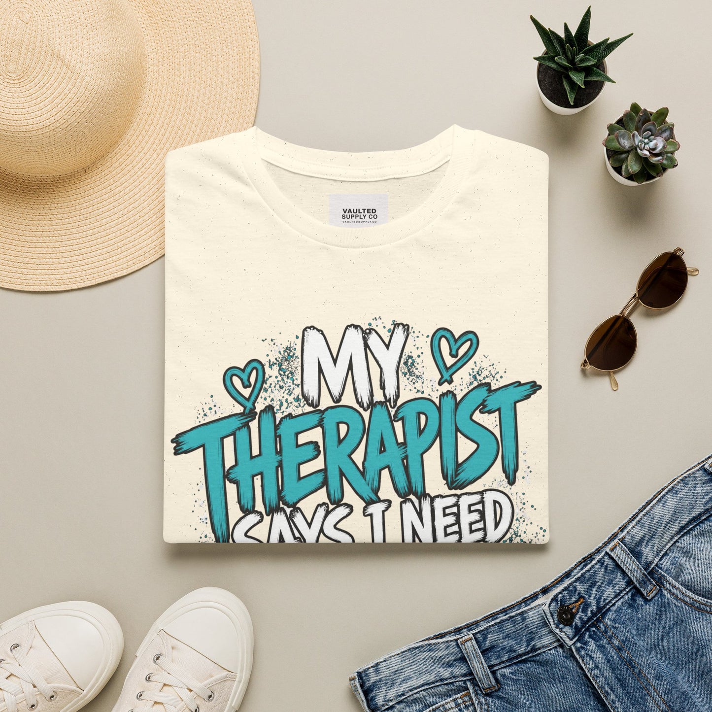 Therapist Says I Need Boundaries T-Shirt