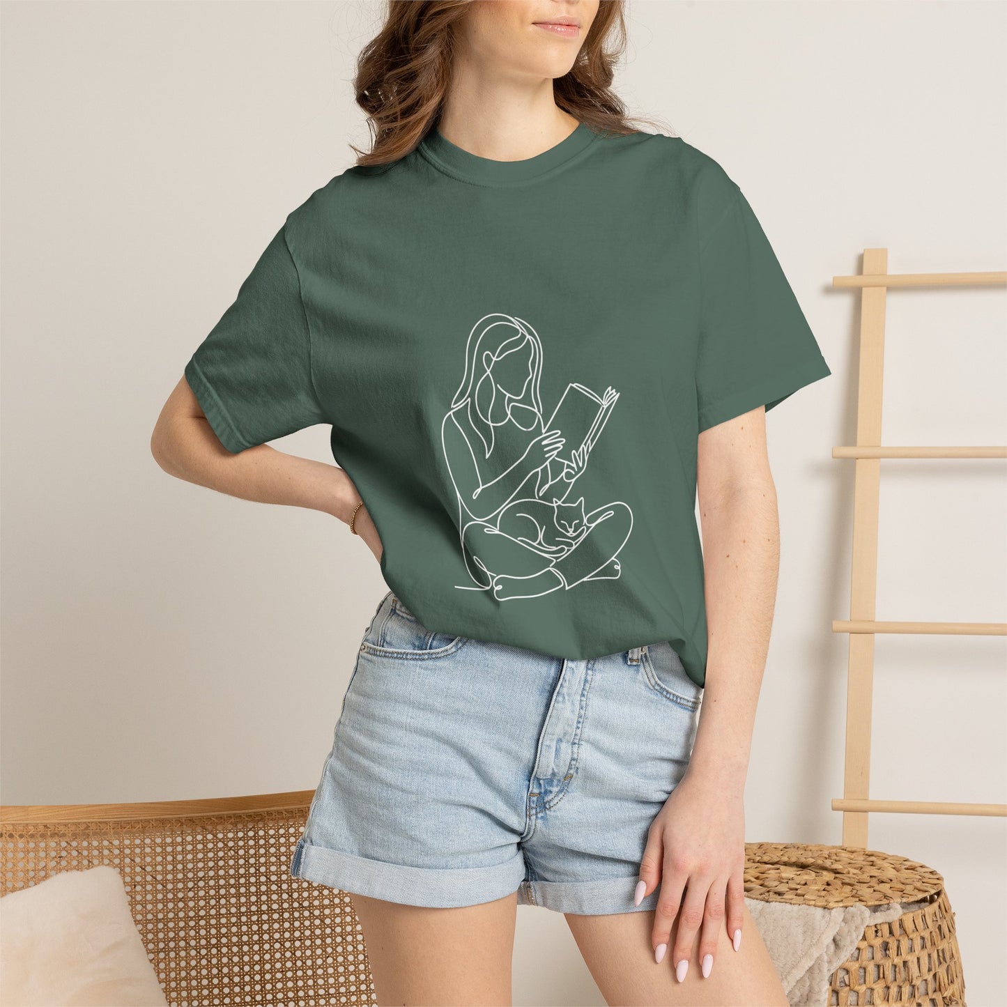 Me and My Cat T-Shirt — Soft Vintage Tee