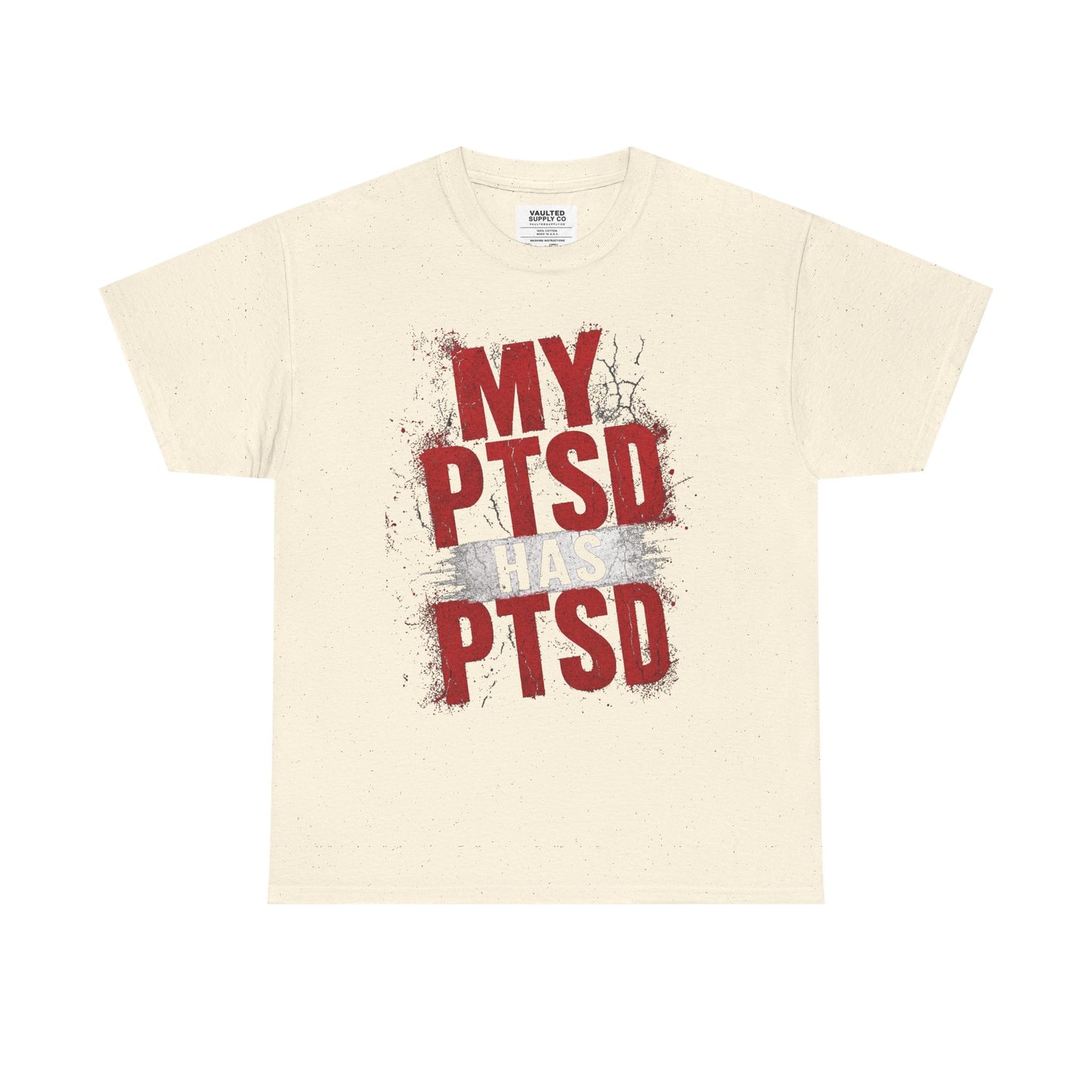 PTSD Awareness T-Shirt – “My PTSD Has PTSD” Graphic Tee