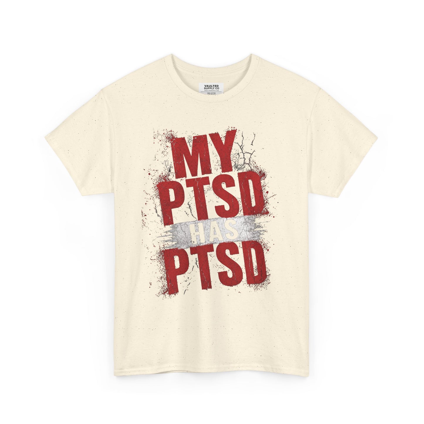 PTSD Awareness T-Shirt – “My PTSD Has PTSD” Graphic Tee