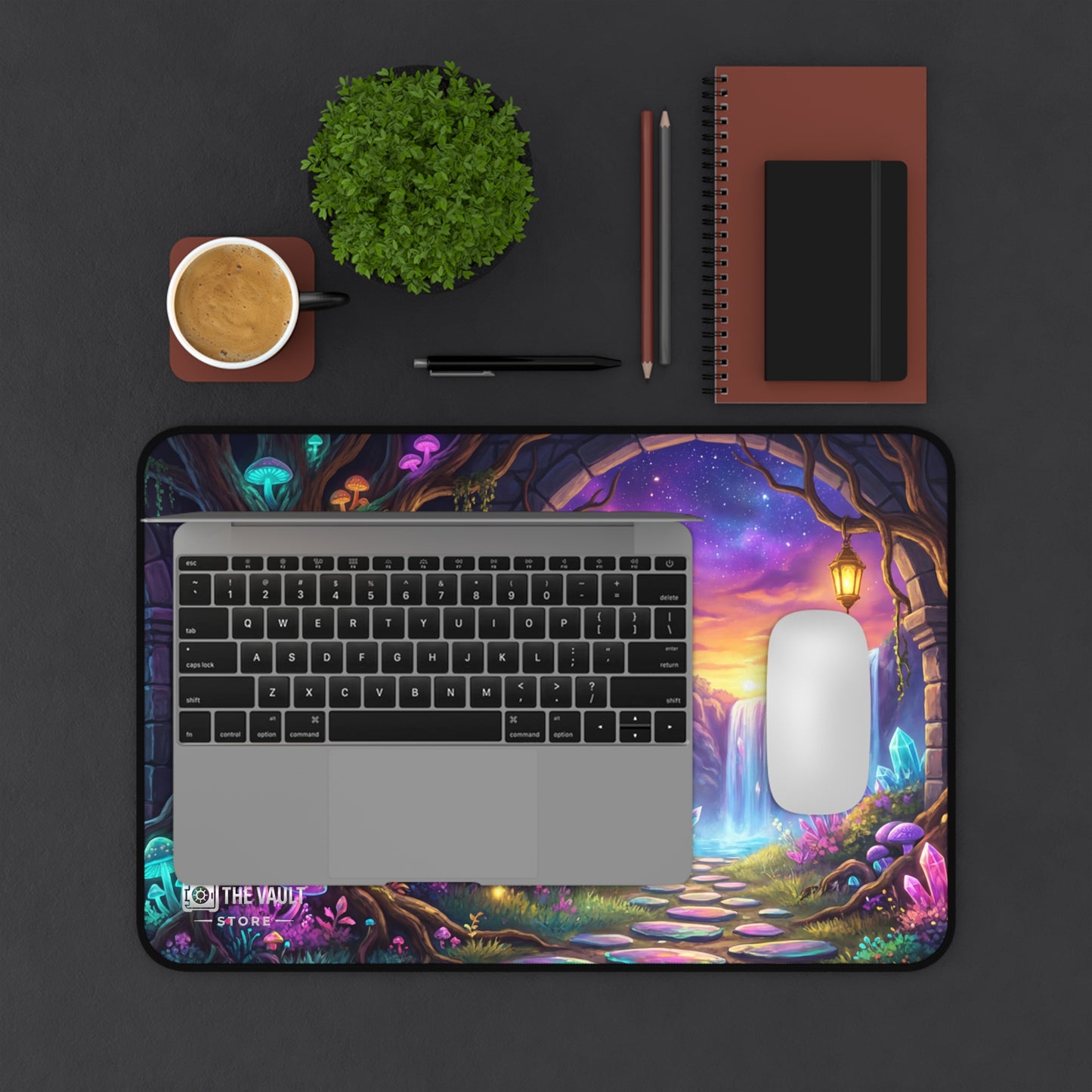 Mystic Woodland Sanctuary Desk Mat