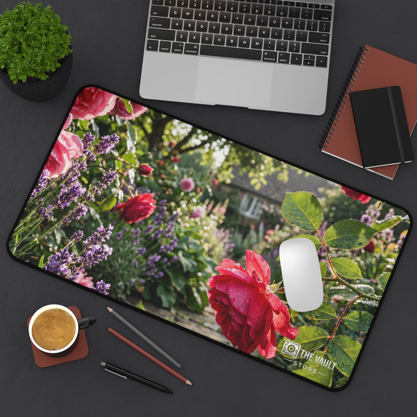 A Rose is a Rose Desk Mat