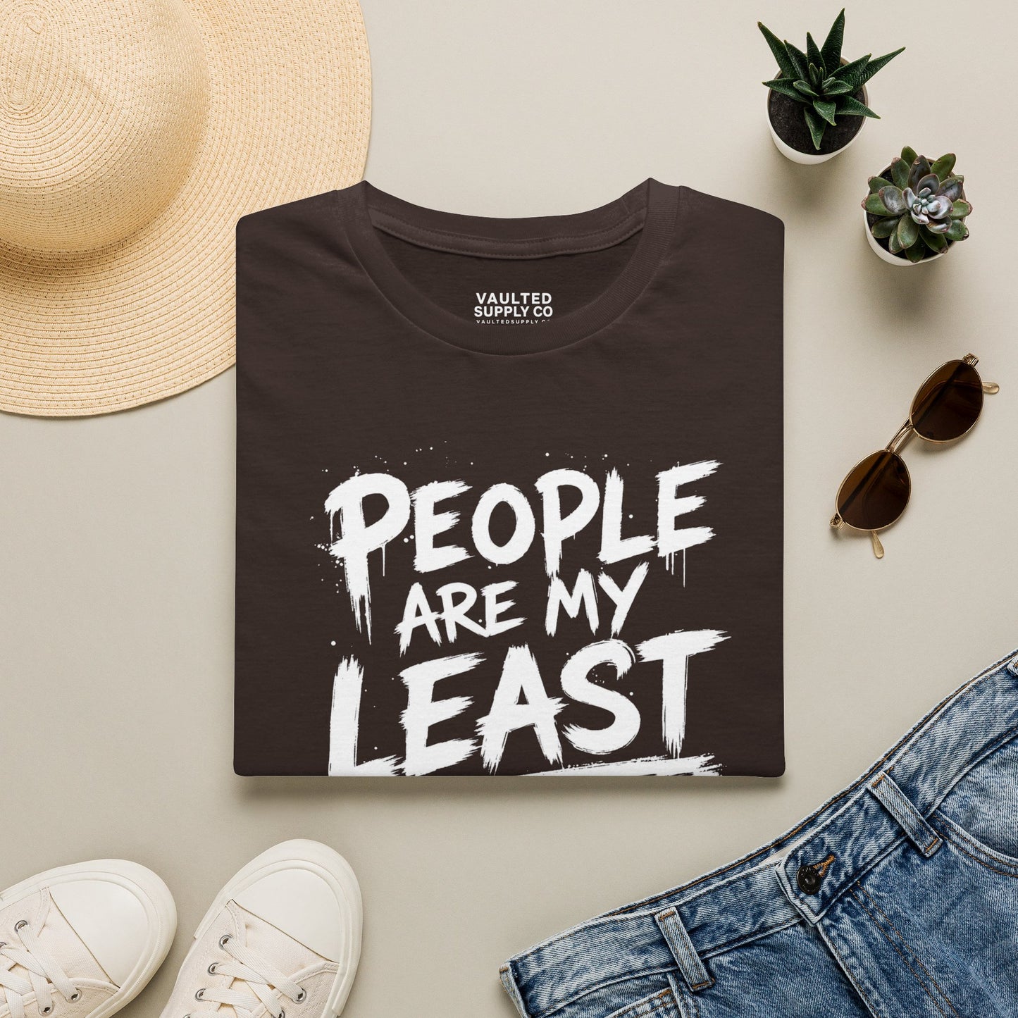 People Are My Least Favorite Hobby T-Shirt — Funny Anti-Social Graphic Tee