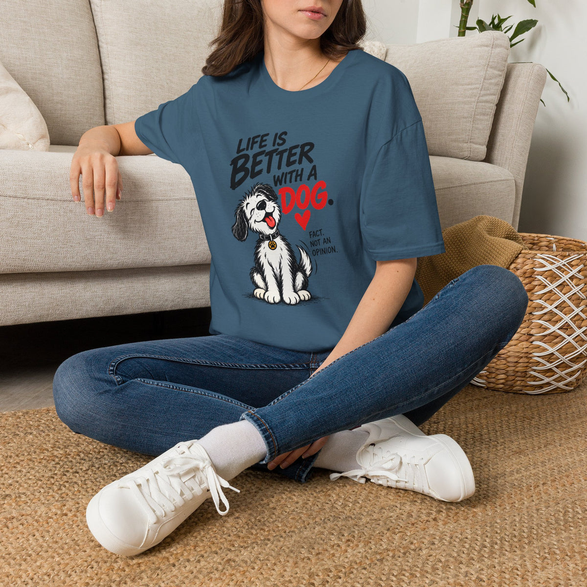 Better With Dogs T-Shirt