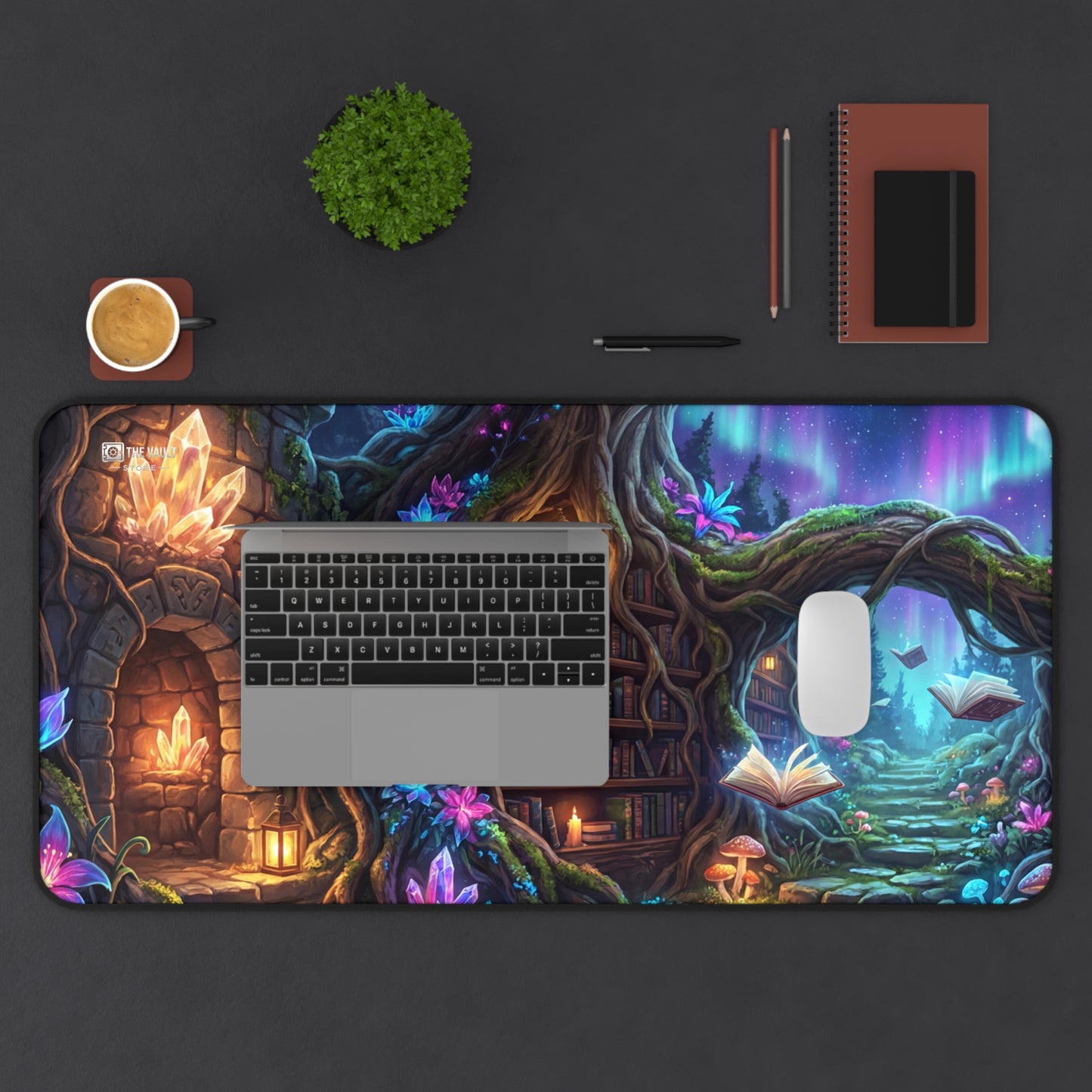 Enchanted Tree Library Desk Mat