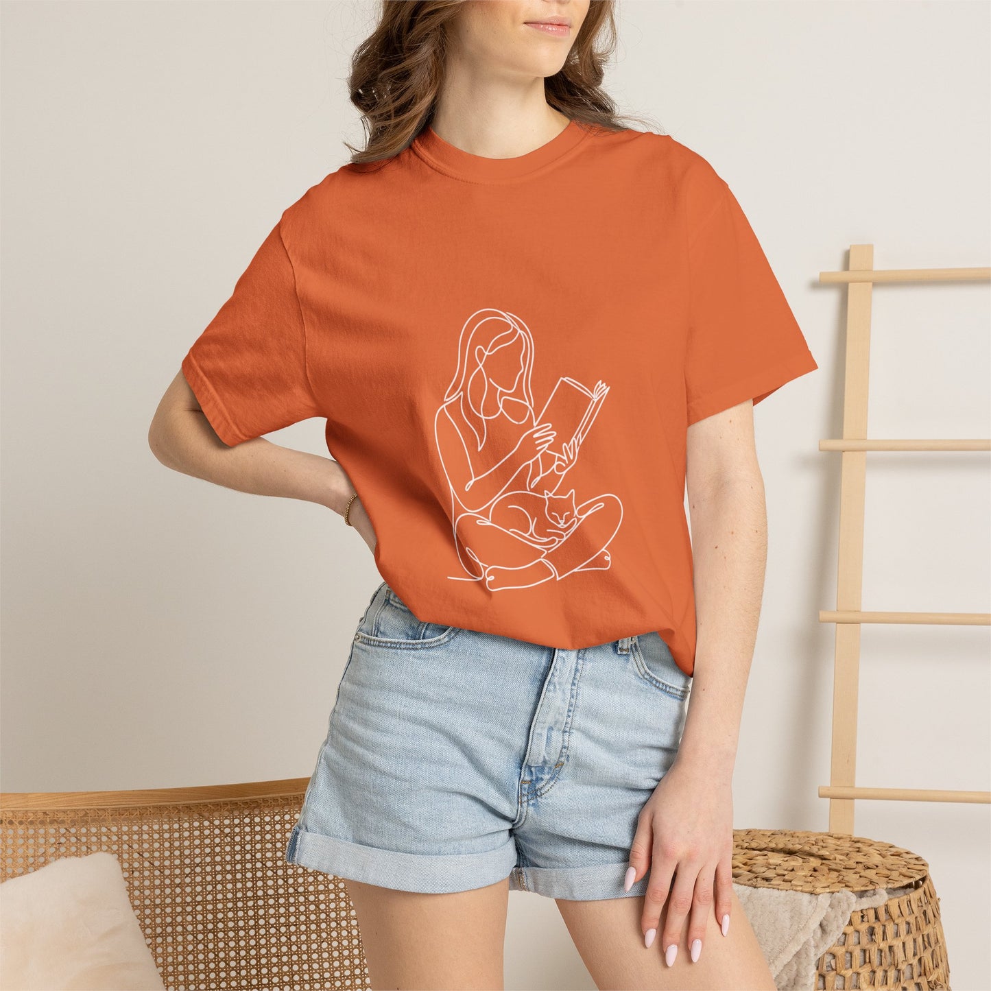 Me and My Cat T-Shirt — Soft Vintage Tee