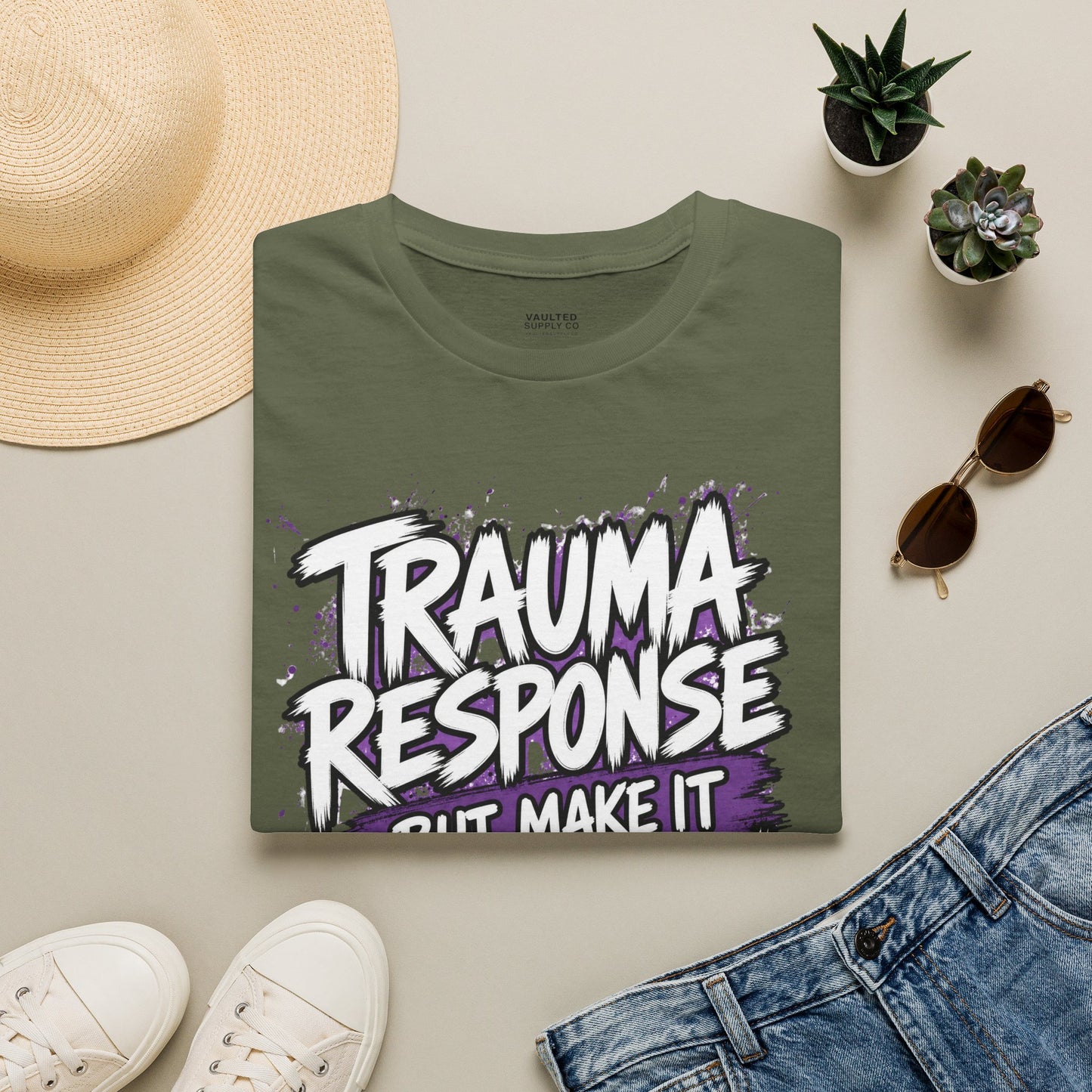 Trauma Response But Make It Fashion T-Shirt