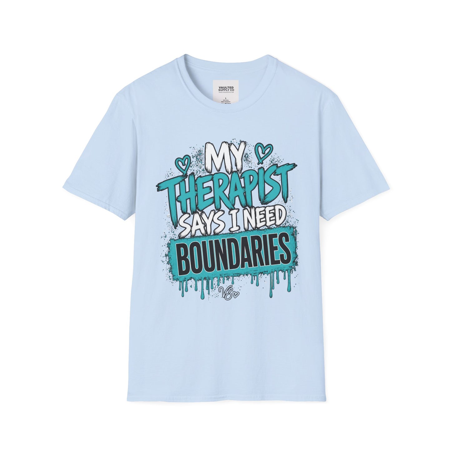 Therapist Says I Need Boundaries T-Shirt