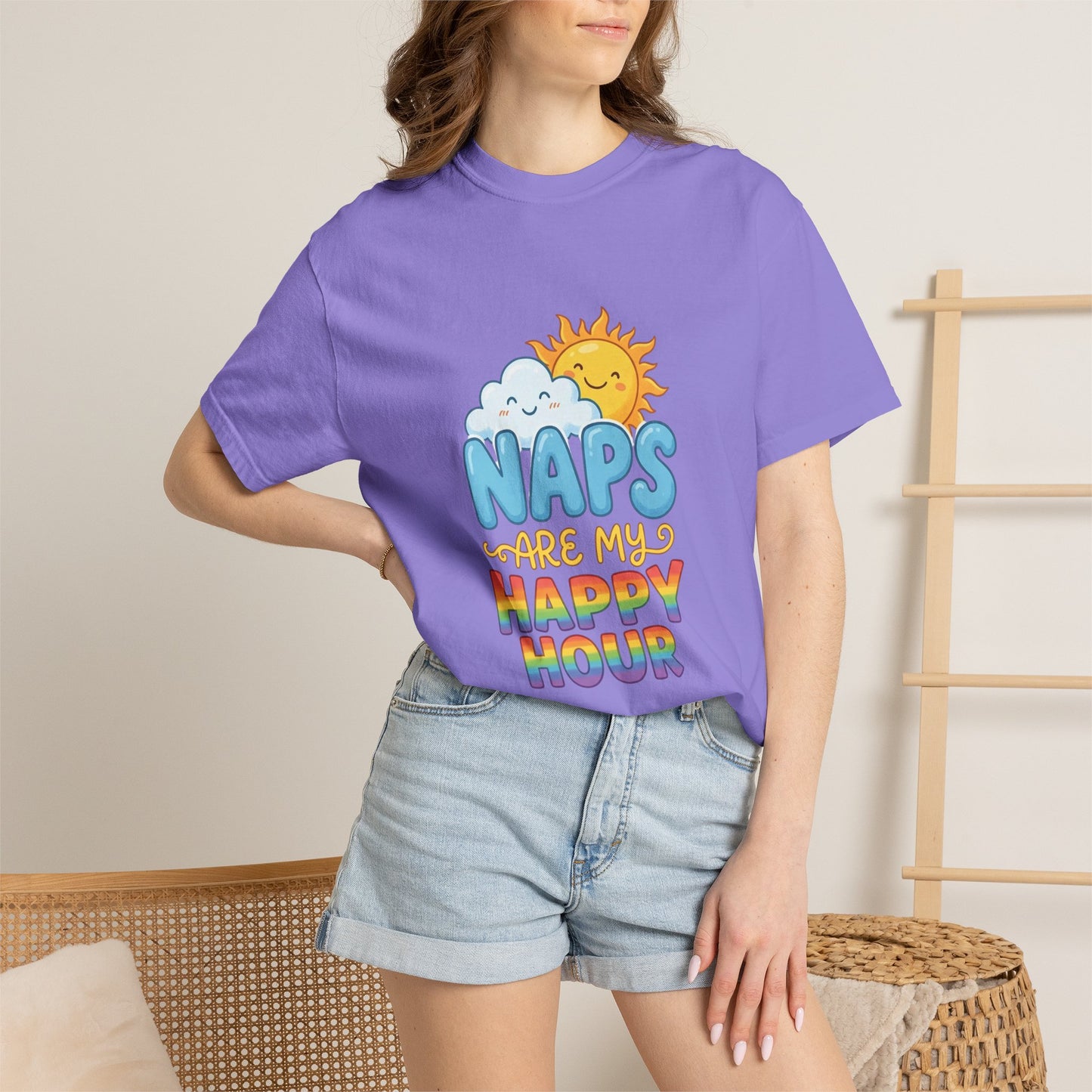 Naps are My Happy Hour T-Shirt