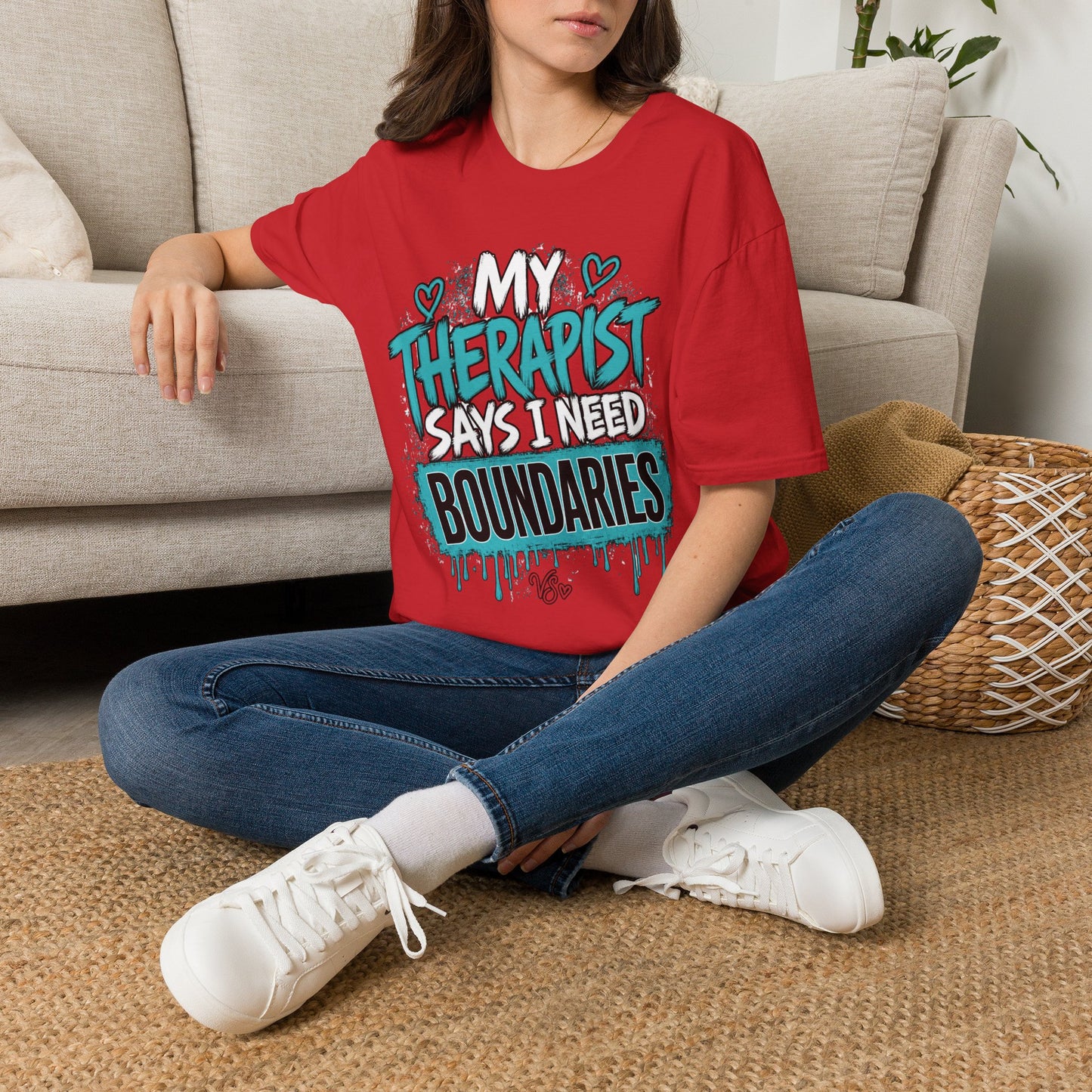 Therapist Says I Need Boundaries T-Shirt