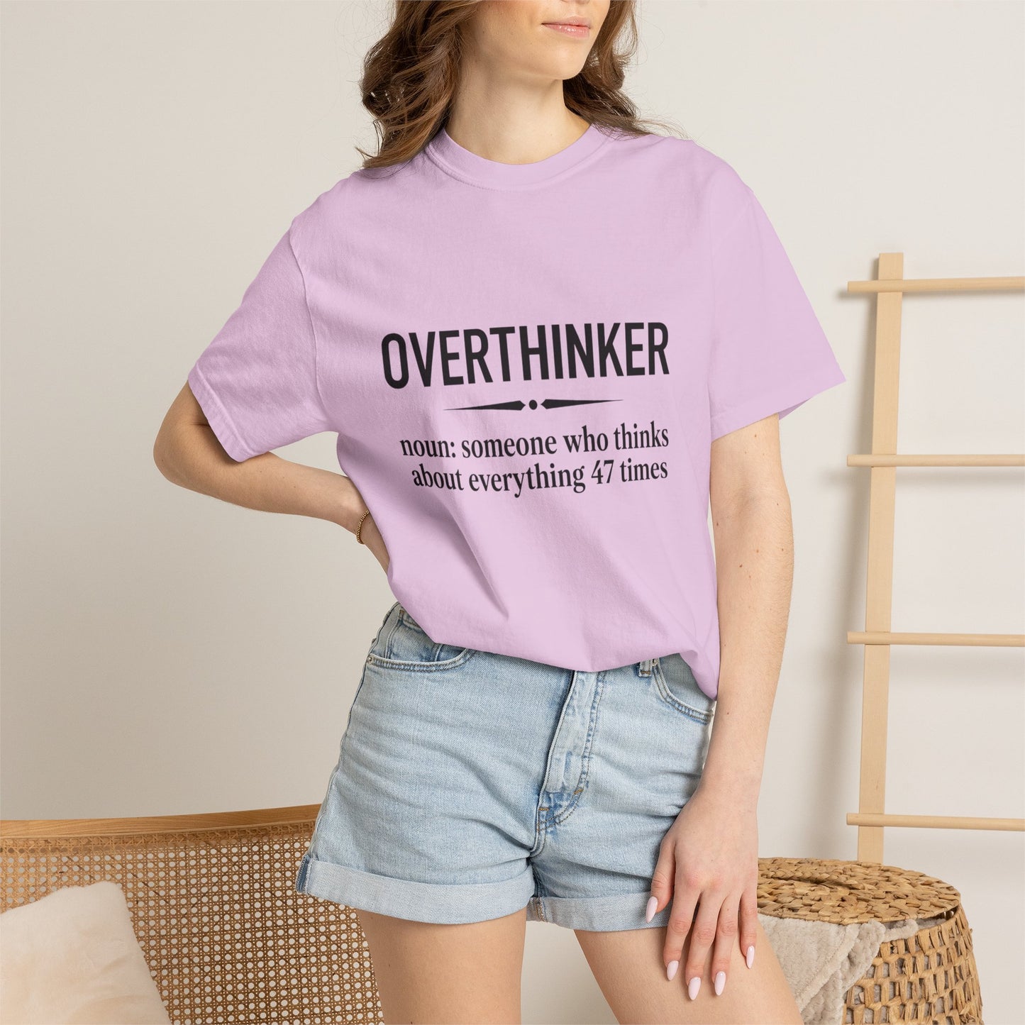 OverThinker T-Shirt — Soft Vintage Tee