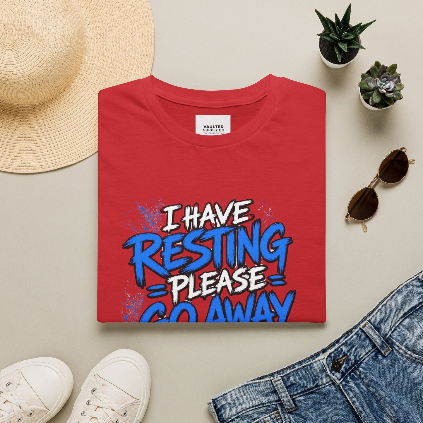 Resting Please Go Away T-Shirt