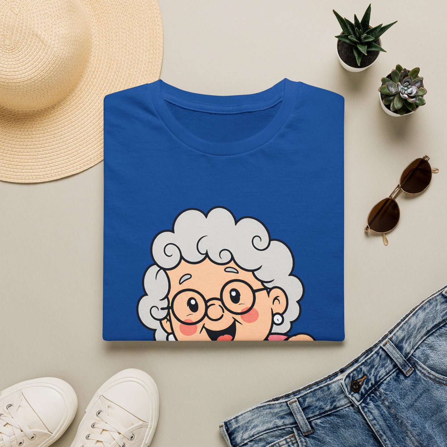 Grandma Peeking T-Shirt — Cute "I'm with Pop" Graphic Tee