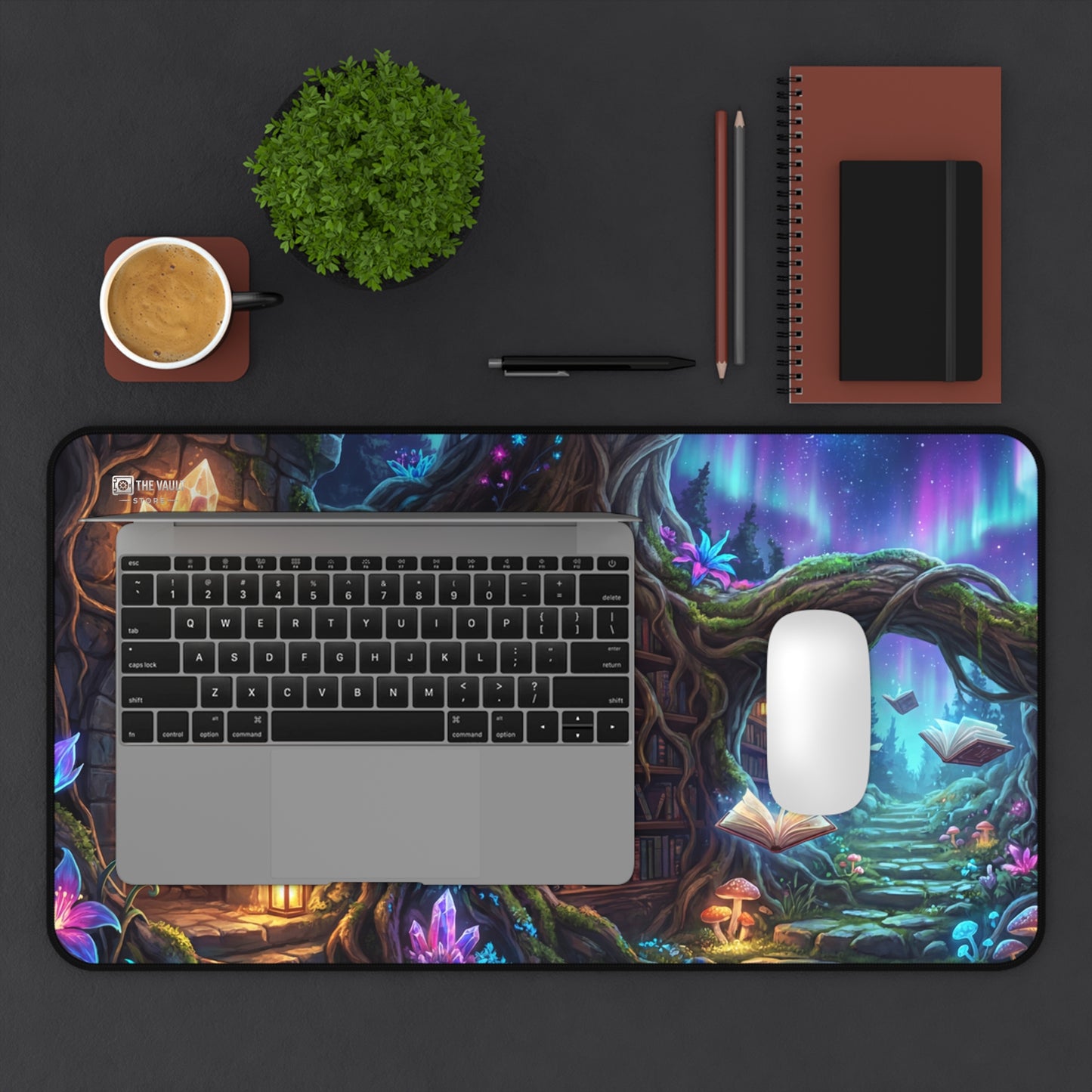 Enchanted Tree Library Desk Mat