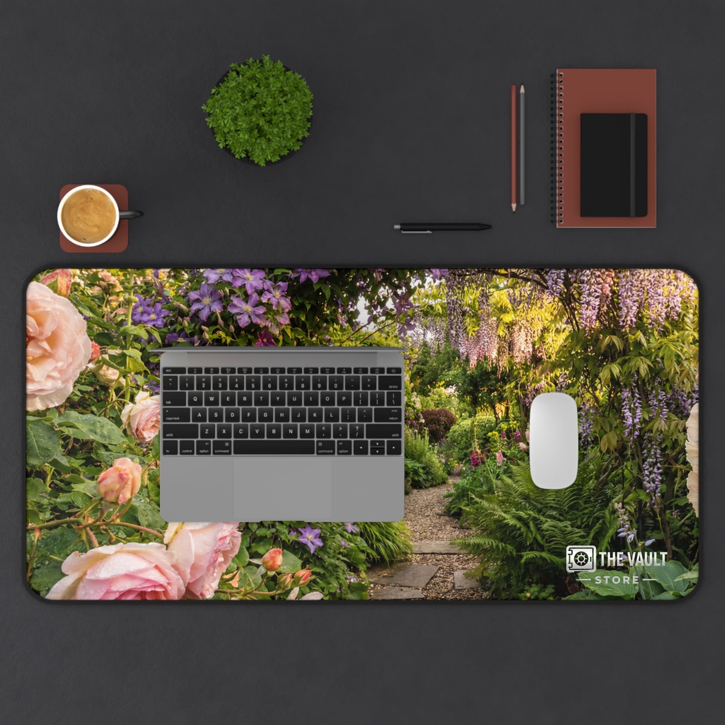 Beautiful Garden Desk Mat