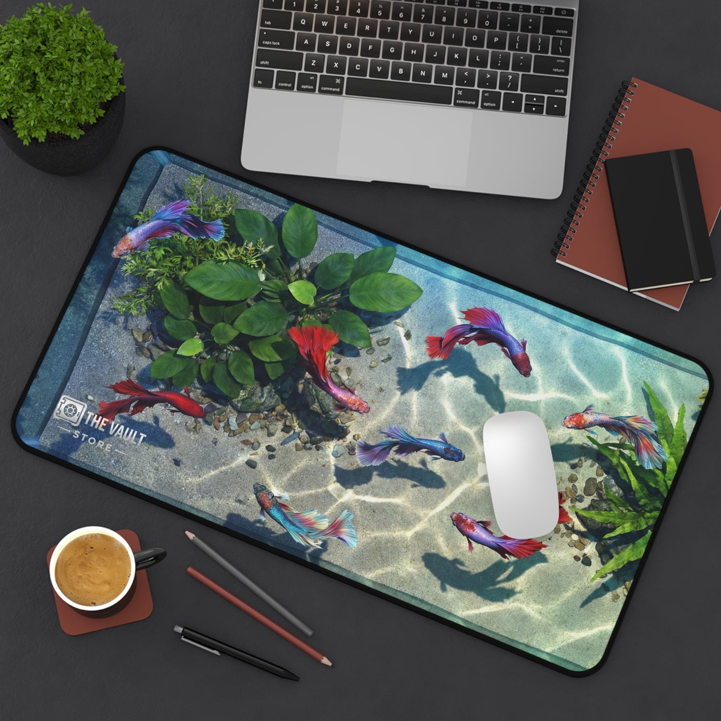 Betta Fish Aquarium Desk Mat