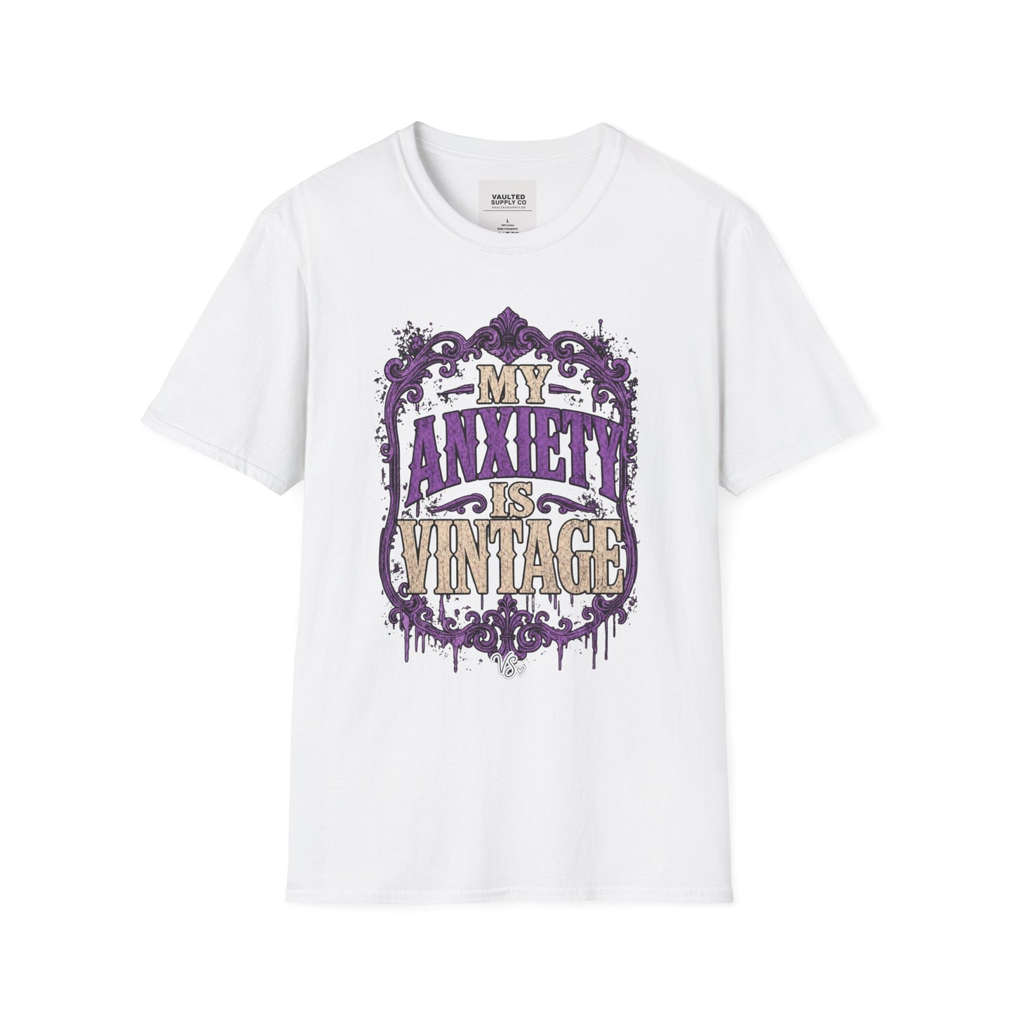 My Anxiety Is Vintage T-Shirt