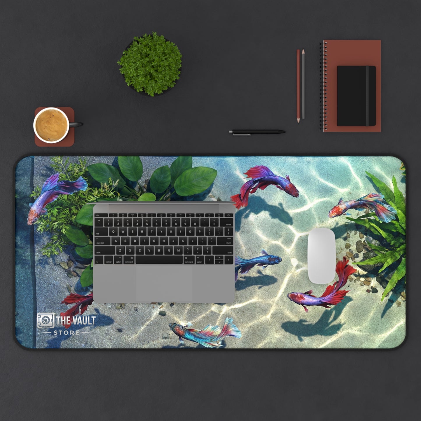 Betta Fish Aquarium Desk Mat