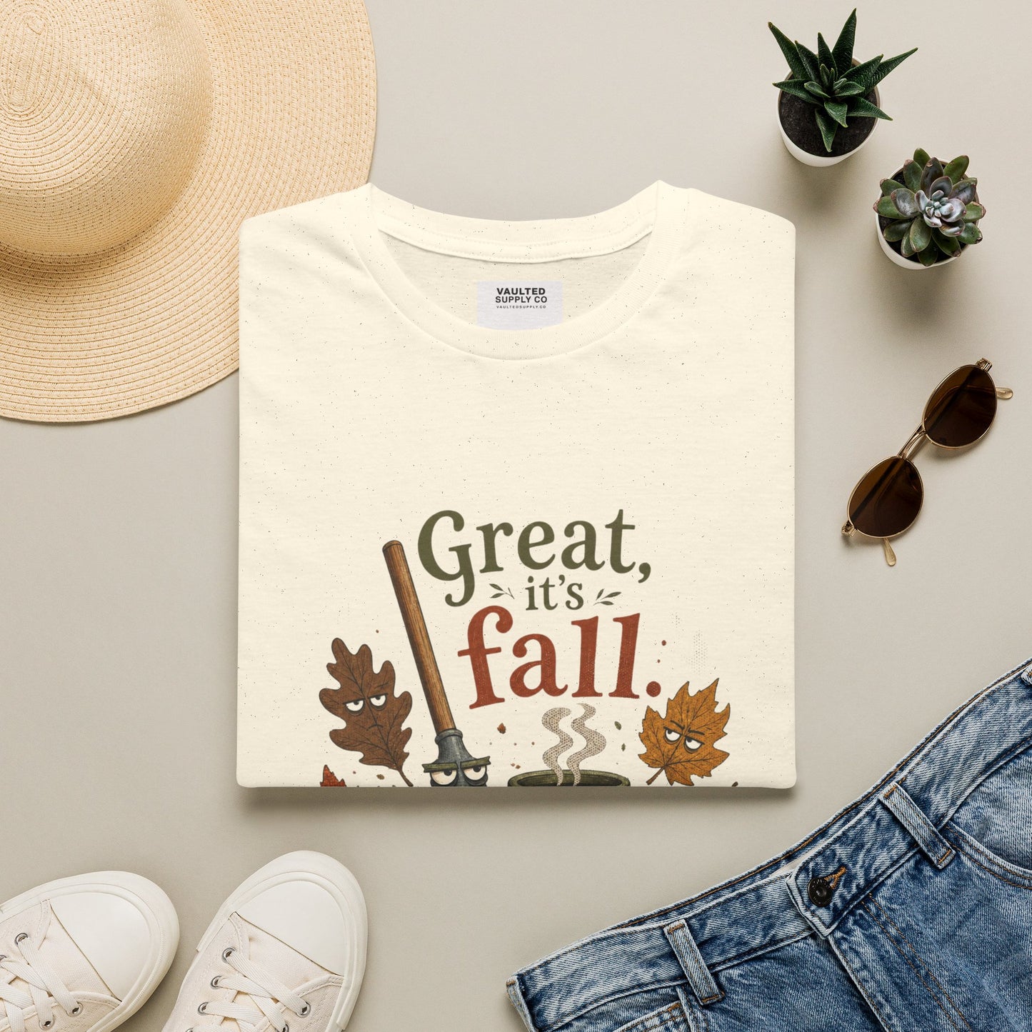 Great it's Fall More Chores Less Sweet Softstyle T-Shirt