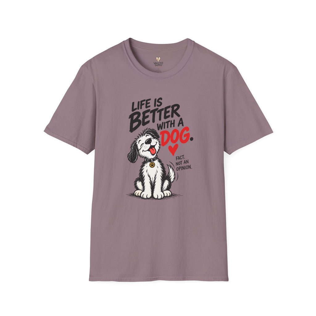 Better With Dogs T-Shirt