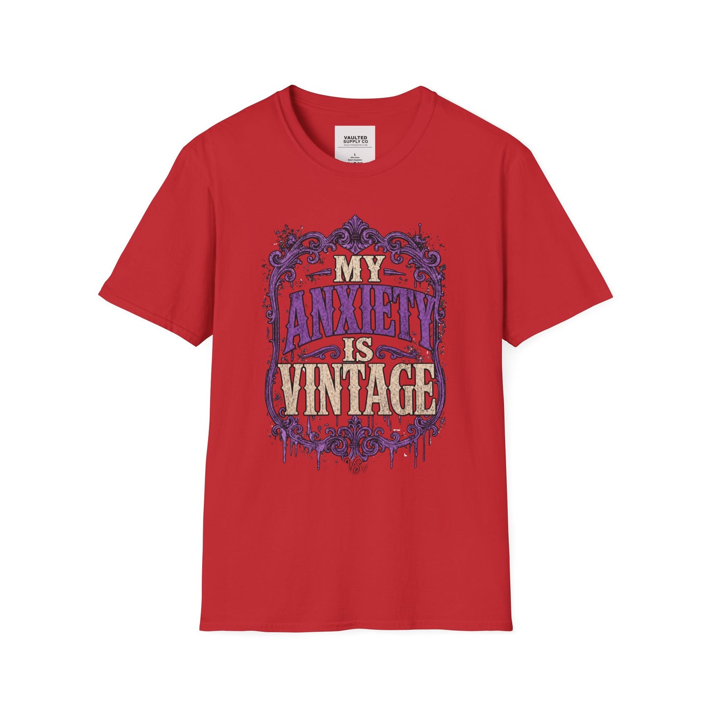 My Anxiety Is Vintage T-Shirt