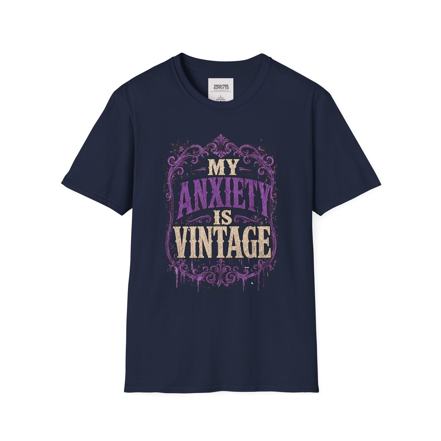 My Anxiety Is Vintage T-Shirt
